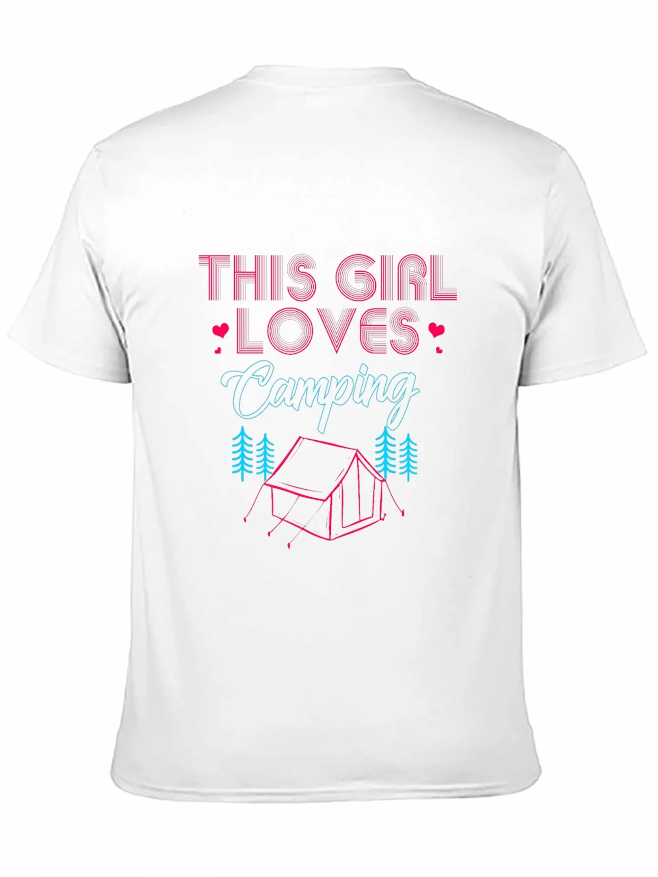 Camping Lover Womens Graphic Tee
