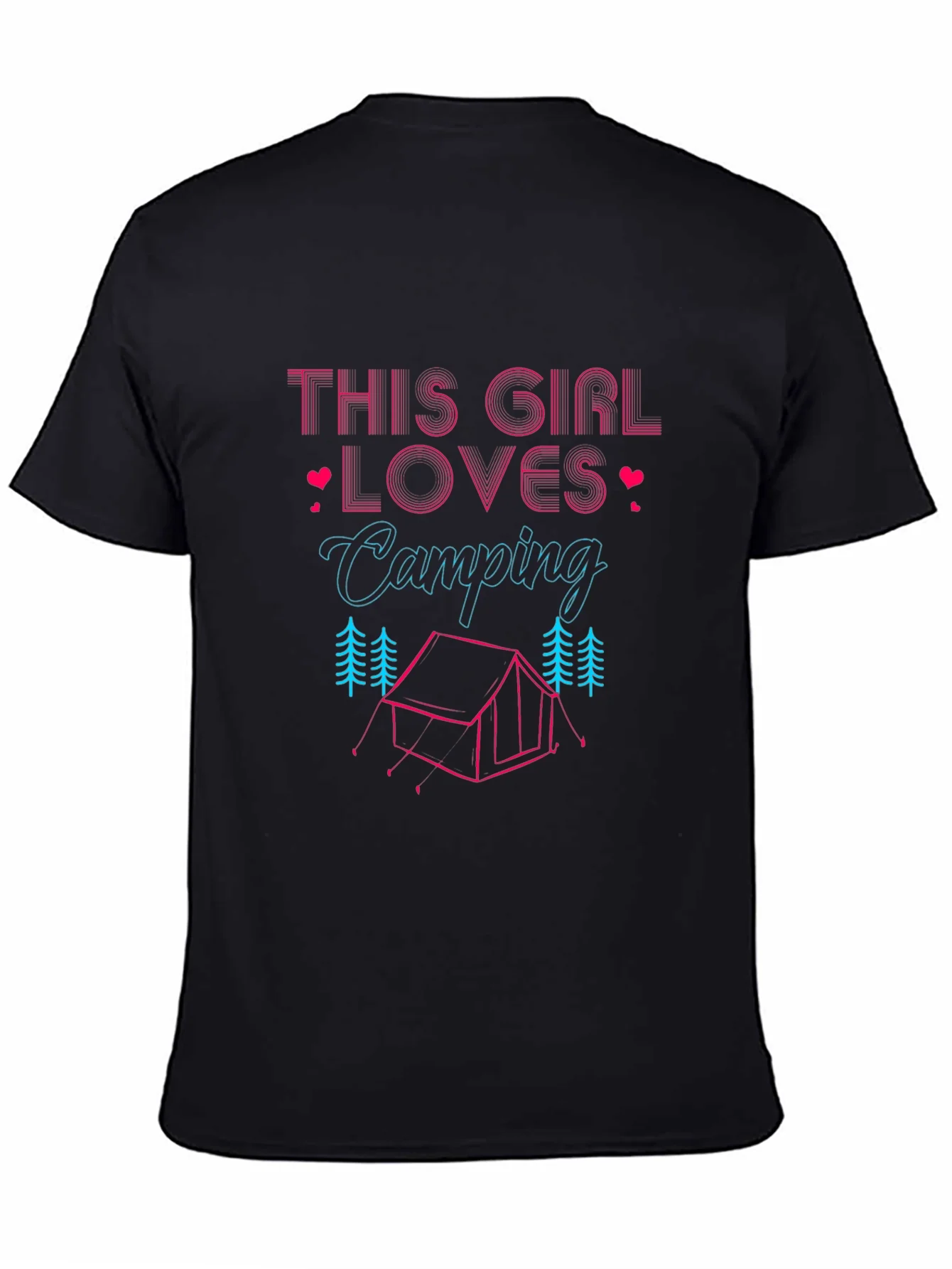 Camping Lover Womens Graphic Tee