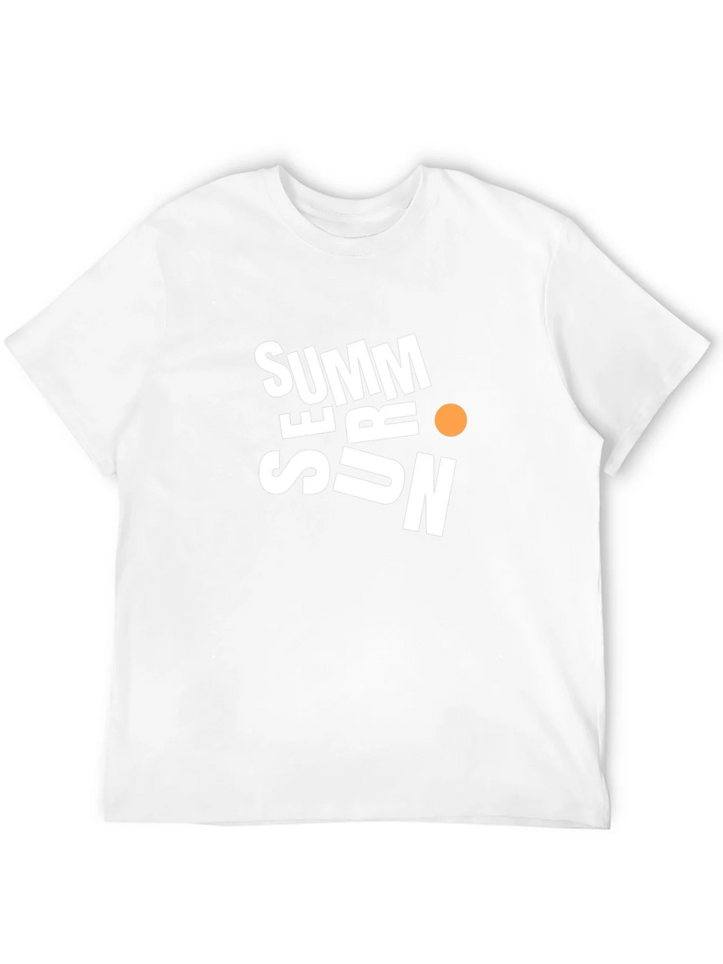 Summer Sun Graphic Black T-Shirt