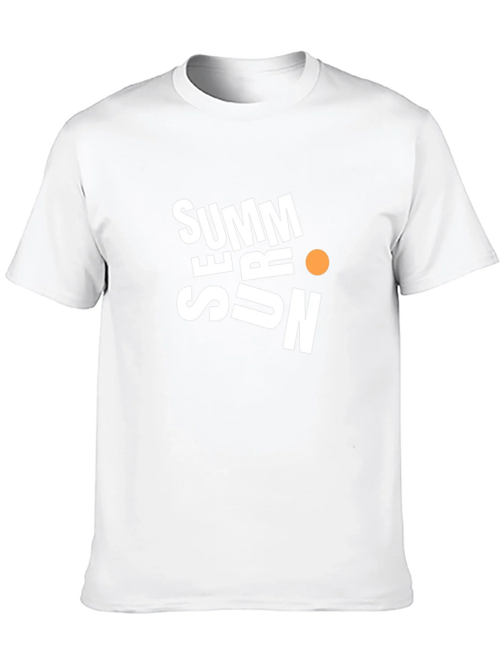 Summer Sun Graphic Black T-Shirt