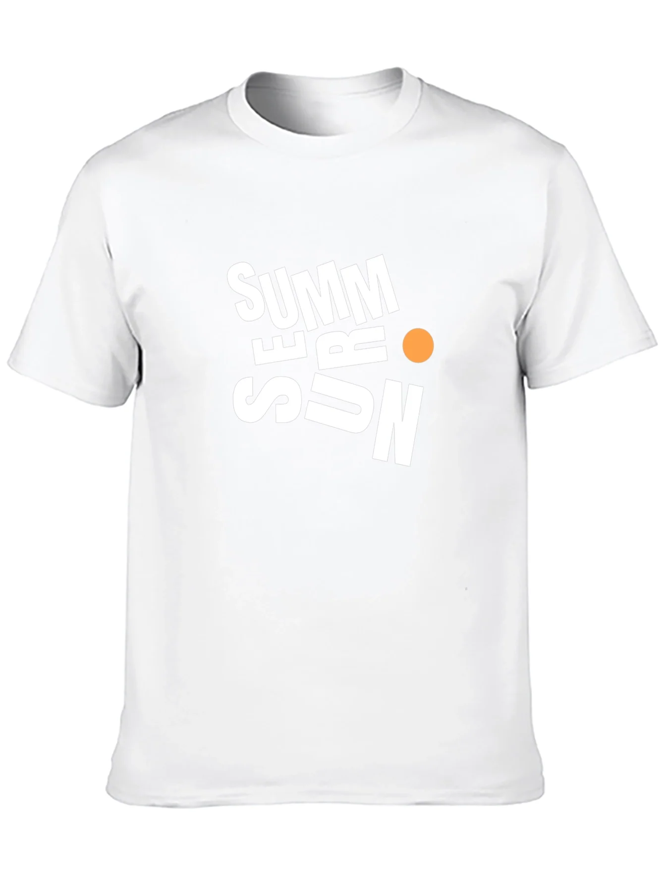 Summer Sun Graphic Black T-Shirt