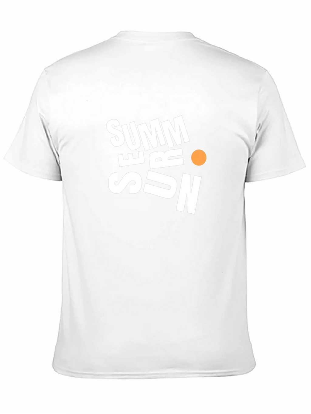 Summer Sun Graphic Black T-Shirt