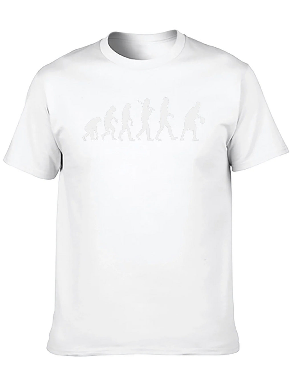 Evolution of Basketball Black T-Shirt