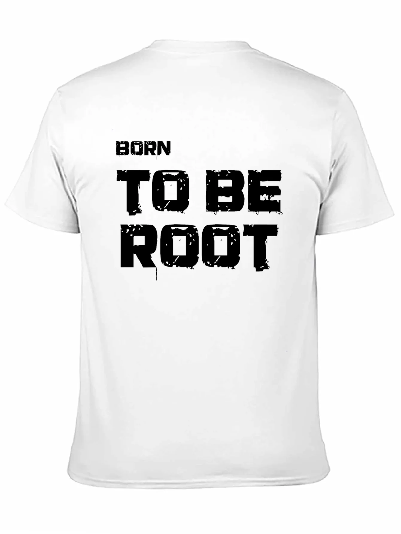 Born To Be Root Black T-Shirt - IT Developer