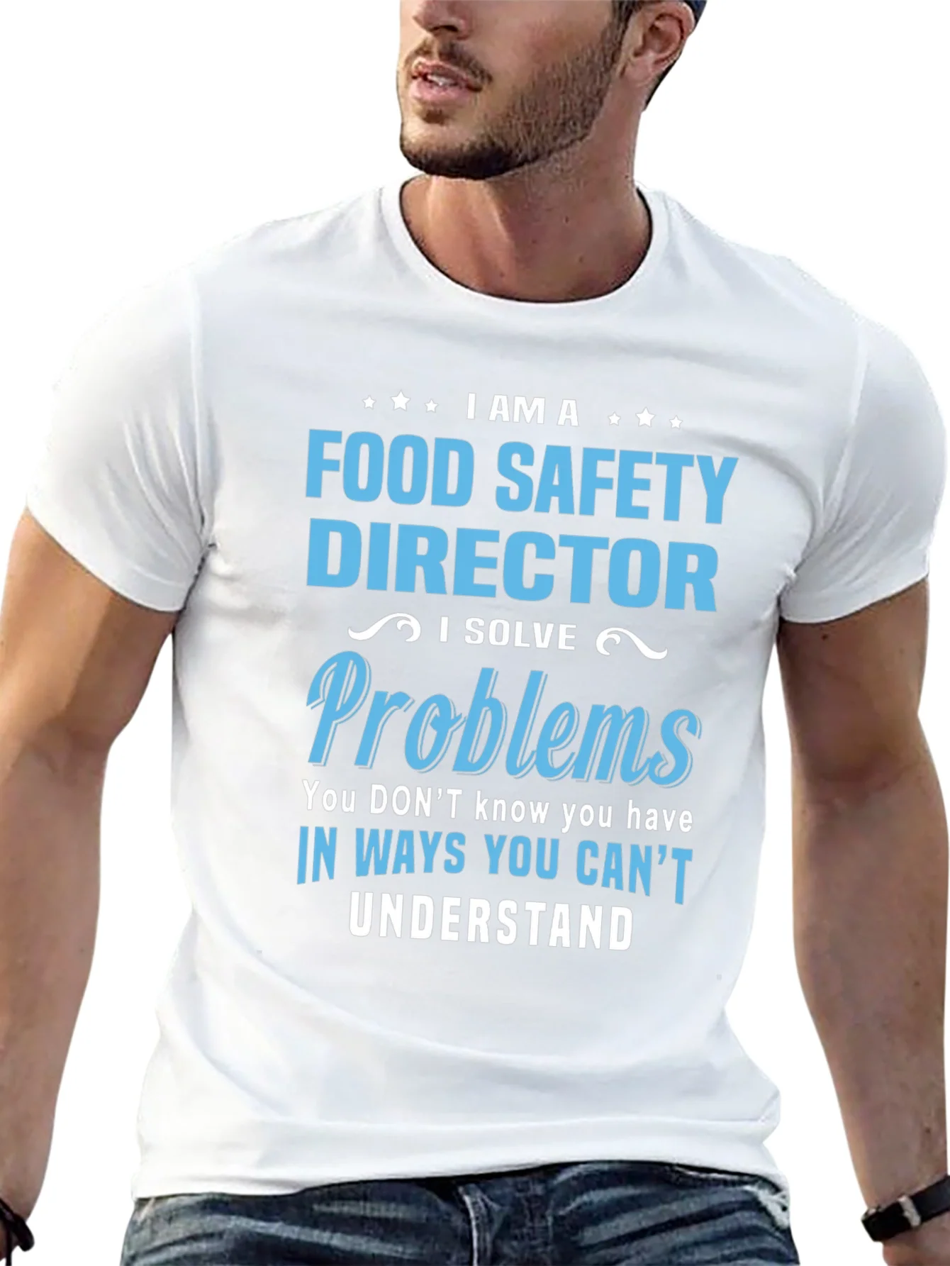 Food Safety Director T-Shirt: I Solve Problems