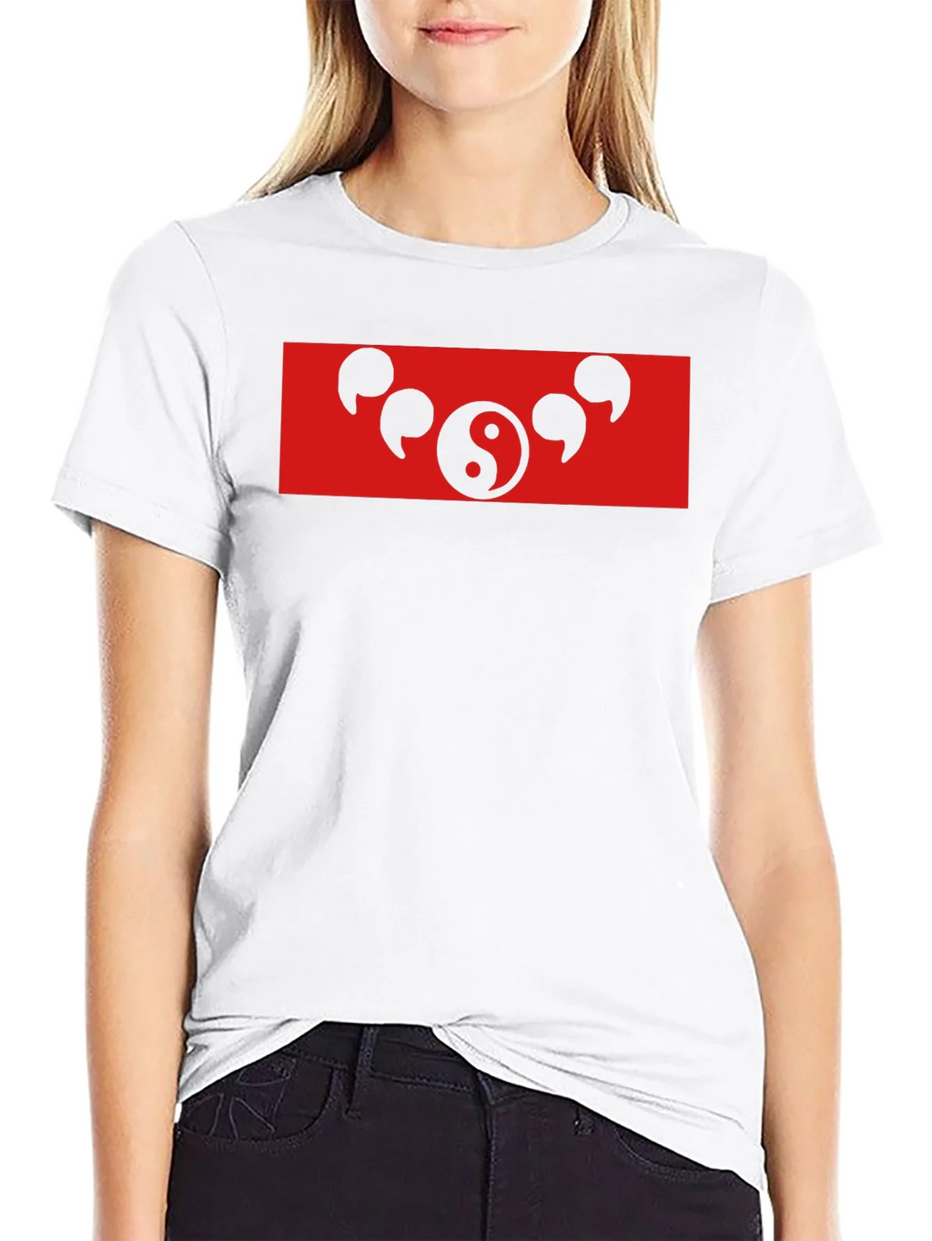 Yin Yang Sharingan T-Shirt - Anime Inspired Black Tee