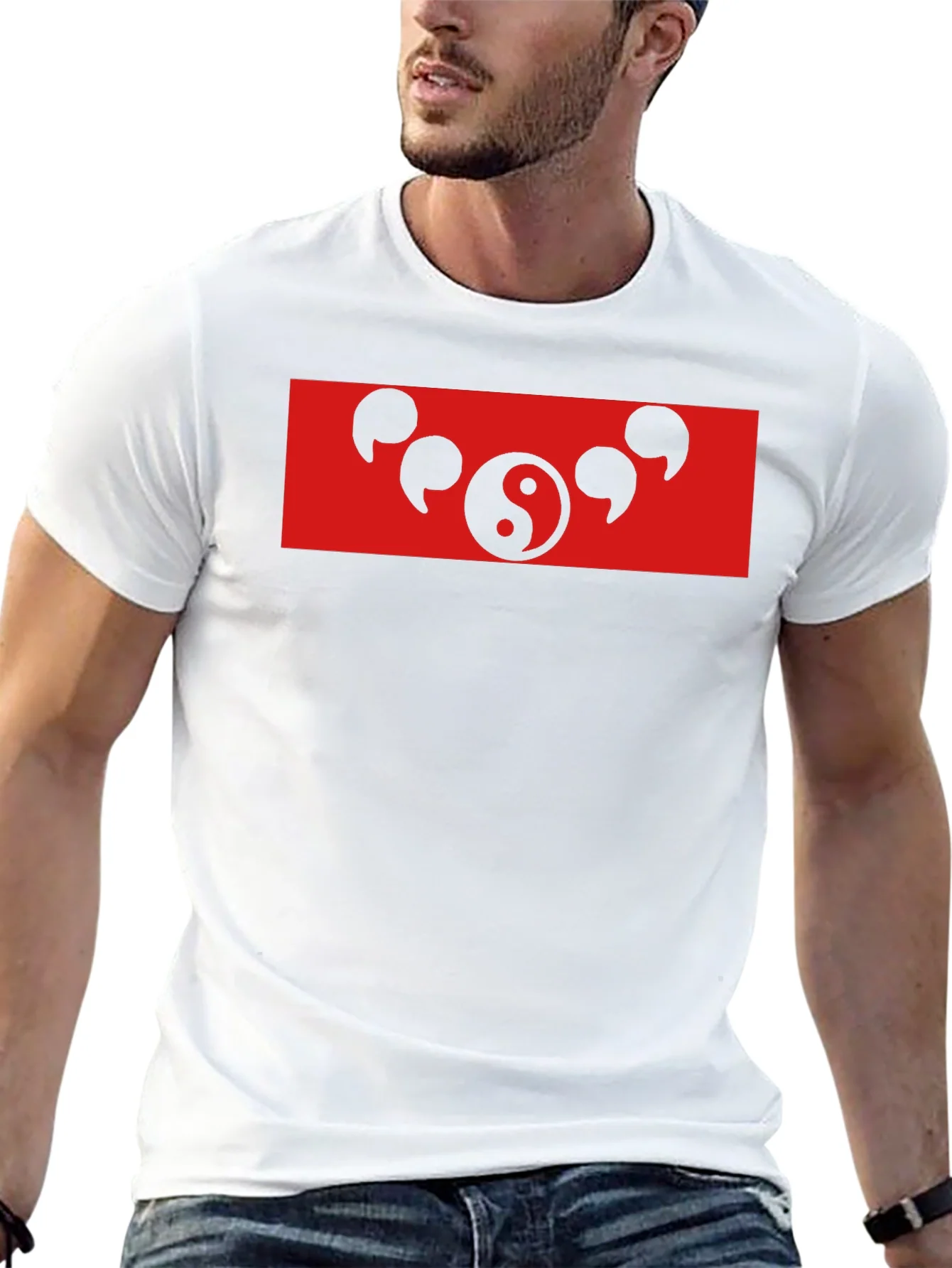 Yin Yang Sharingan T-Shirt - Anime Inspired Black Tee