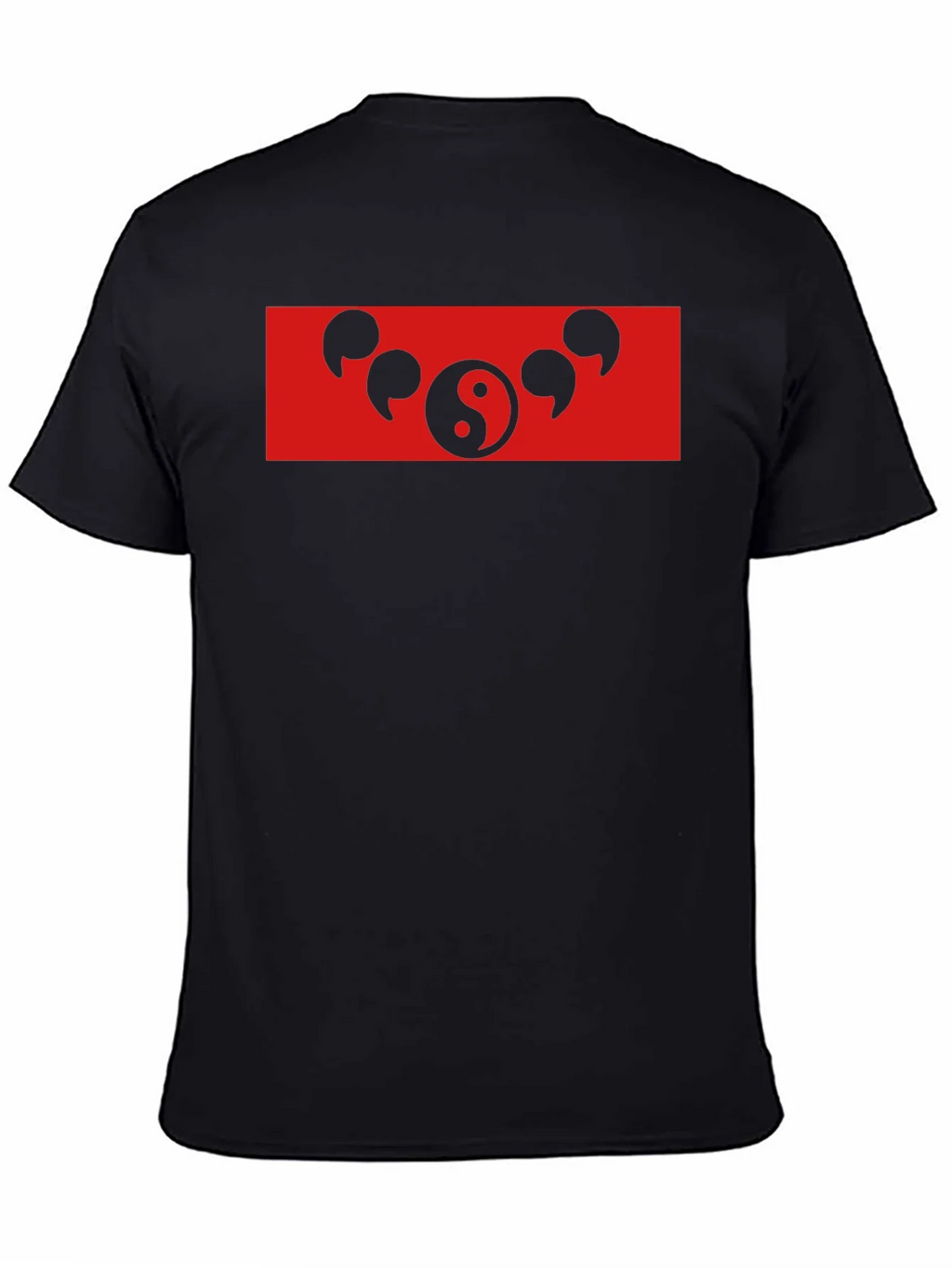 Yin Yang Sharingan T-Shirt - Anime Inspired Black Tee