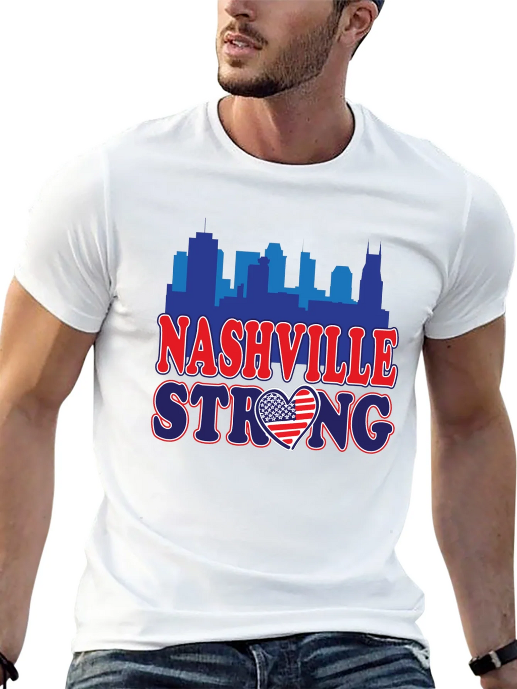 Nashville Strong Graphic Tee