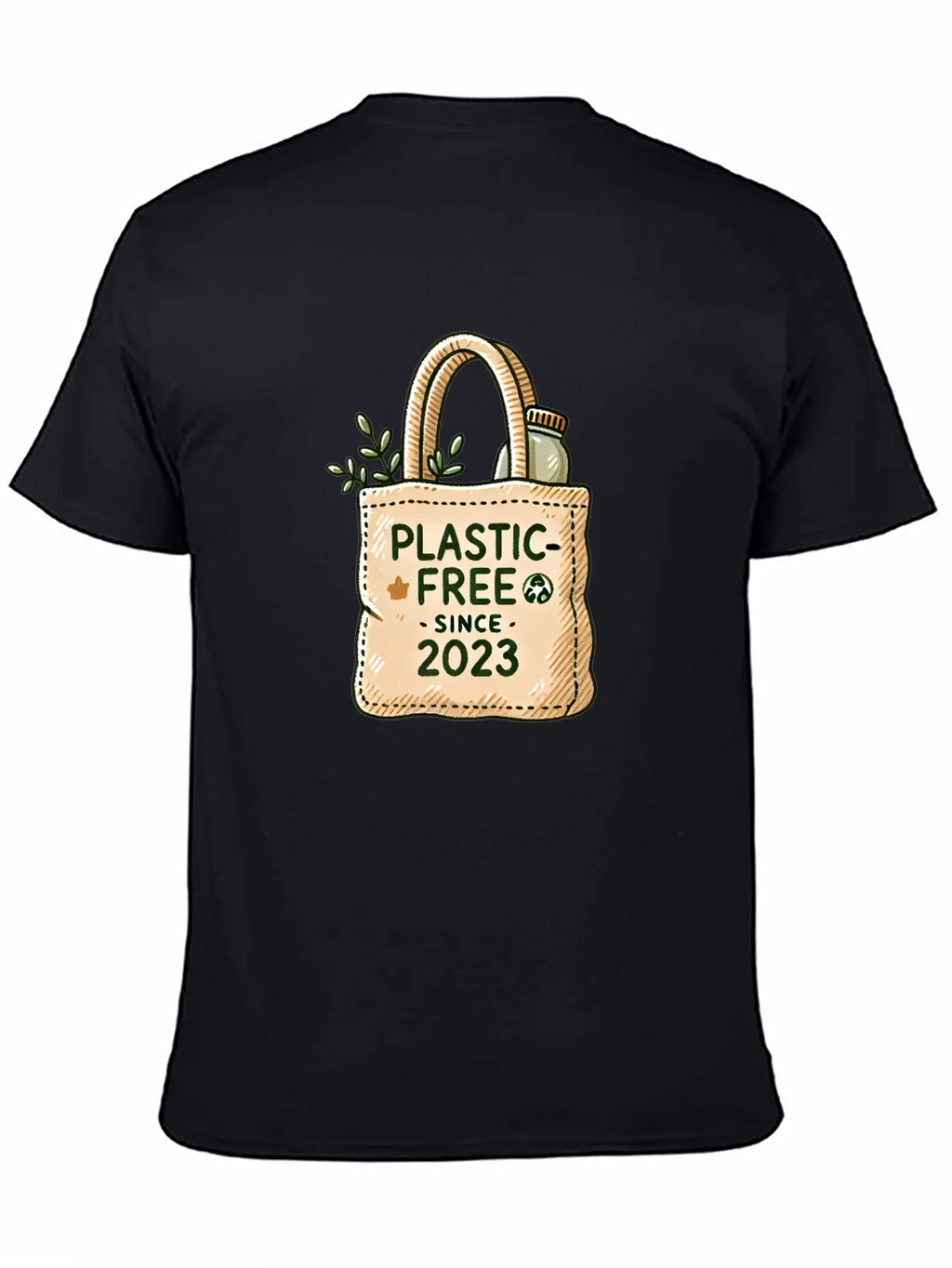 Plastic-Free Since 2023 Graphic Tee - Eco Friendly Fashion