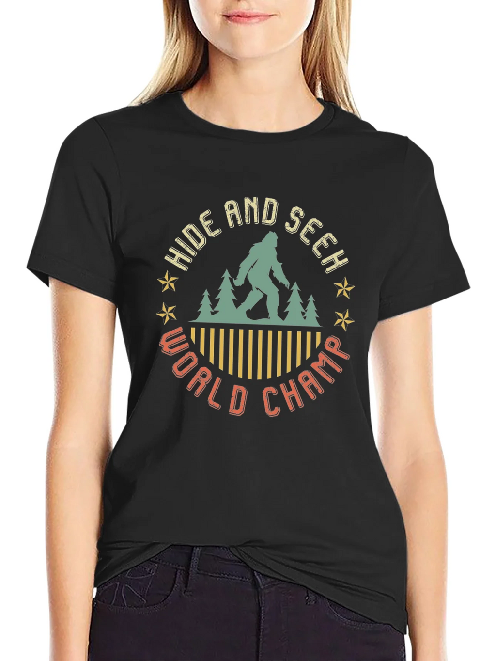 Hide and Seek World Champ Bigfoot T-Shirt