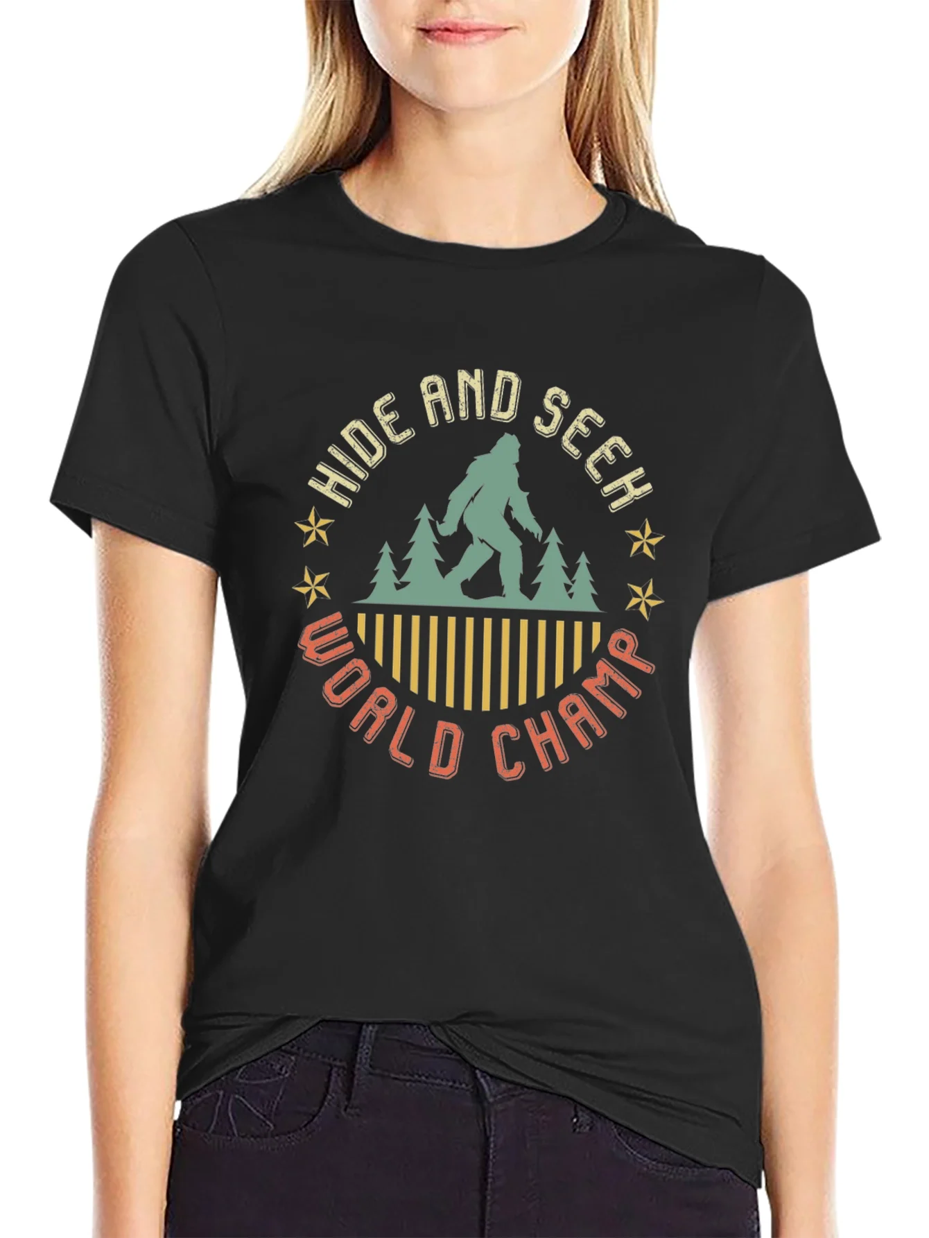 Hide and Seek World Champ Bigfoot T-Shirt