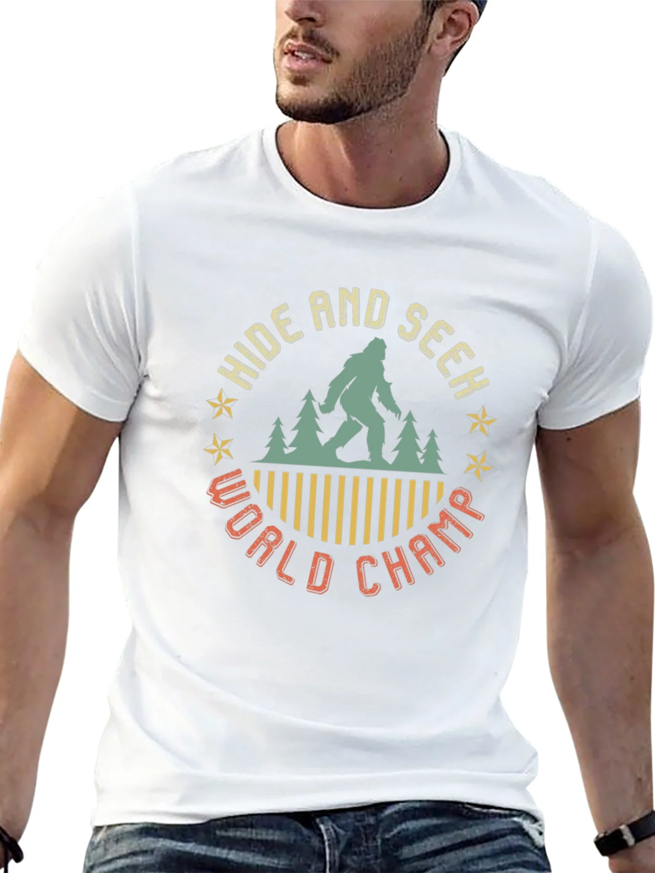 Hide and Seek World Champ Bigfoot T-Shirt