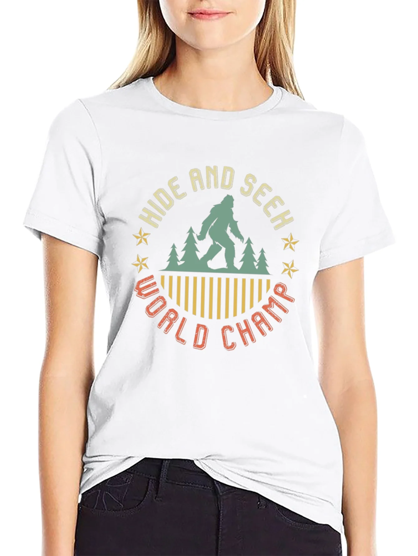 Hide and Seek World Champ Bigfoot T-Shirt