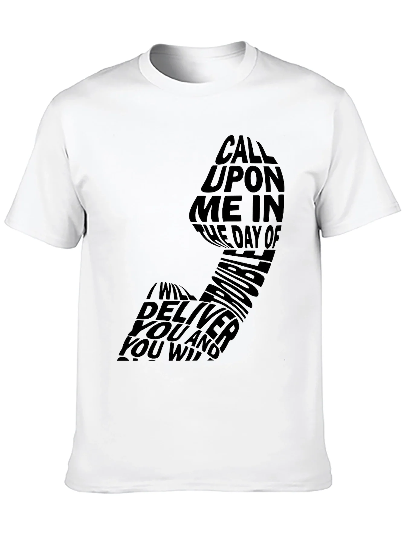 Call Upon Me T-Shirt - Christian Apparel