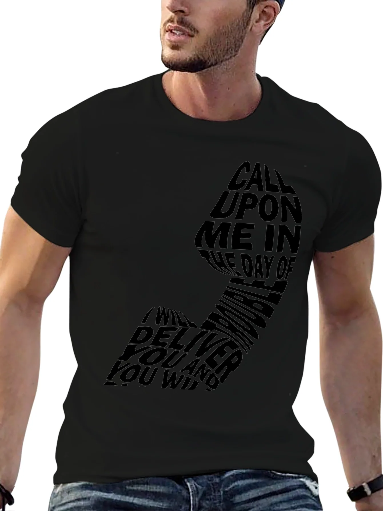 Call Upon Me T-Shirt - Christian Apparel