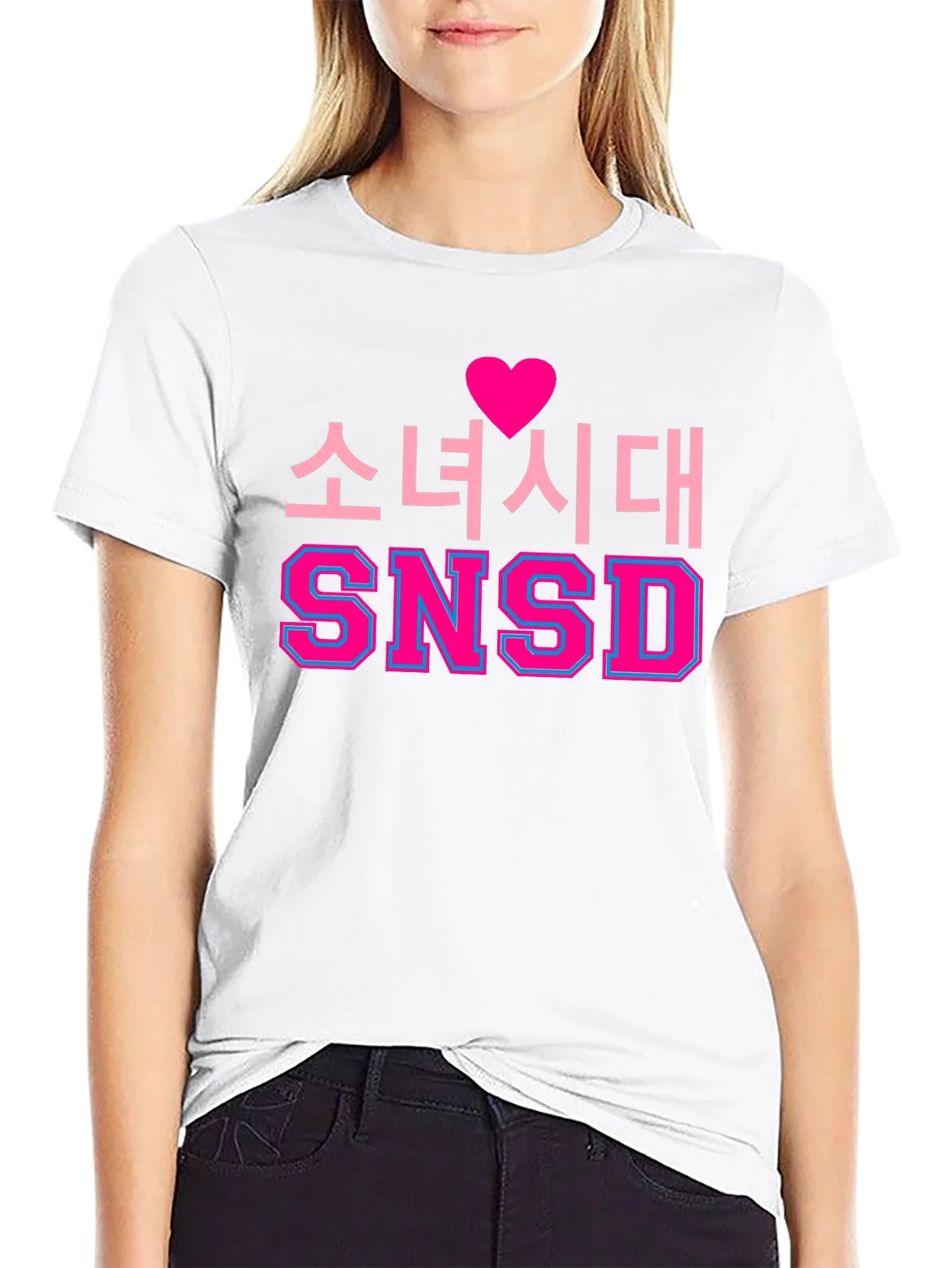 SNSD T-Shirt - K-Pop Girls Generation Fan Tee