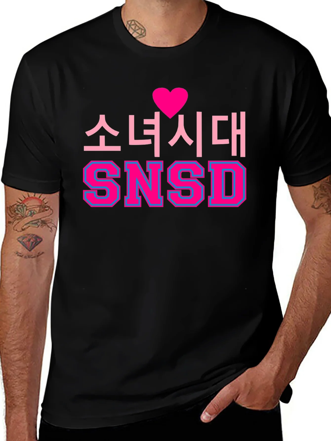 SNSD T-Shirt - K-Pop Girls Generation Fan Tee