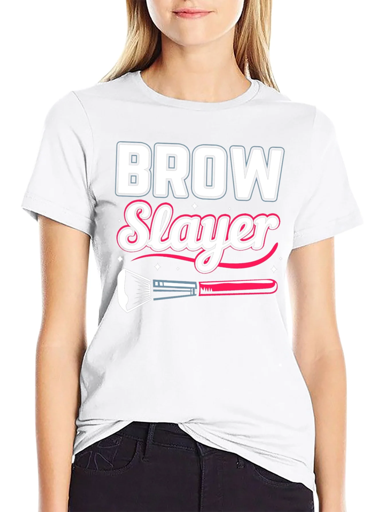 Brow Slayer T-Shirt - Makeup Artist Gift