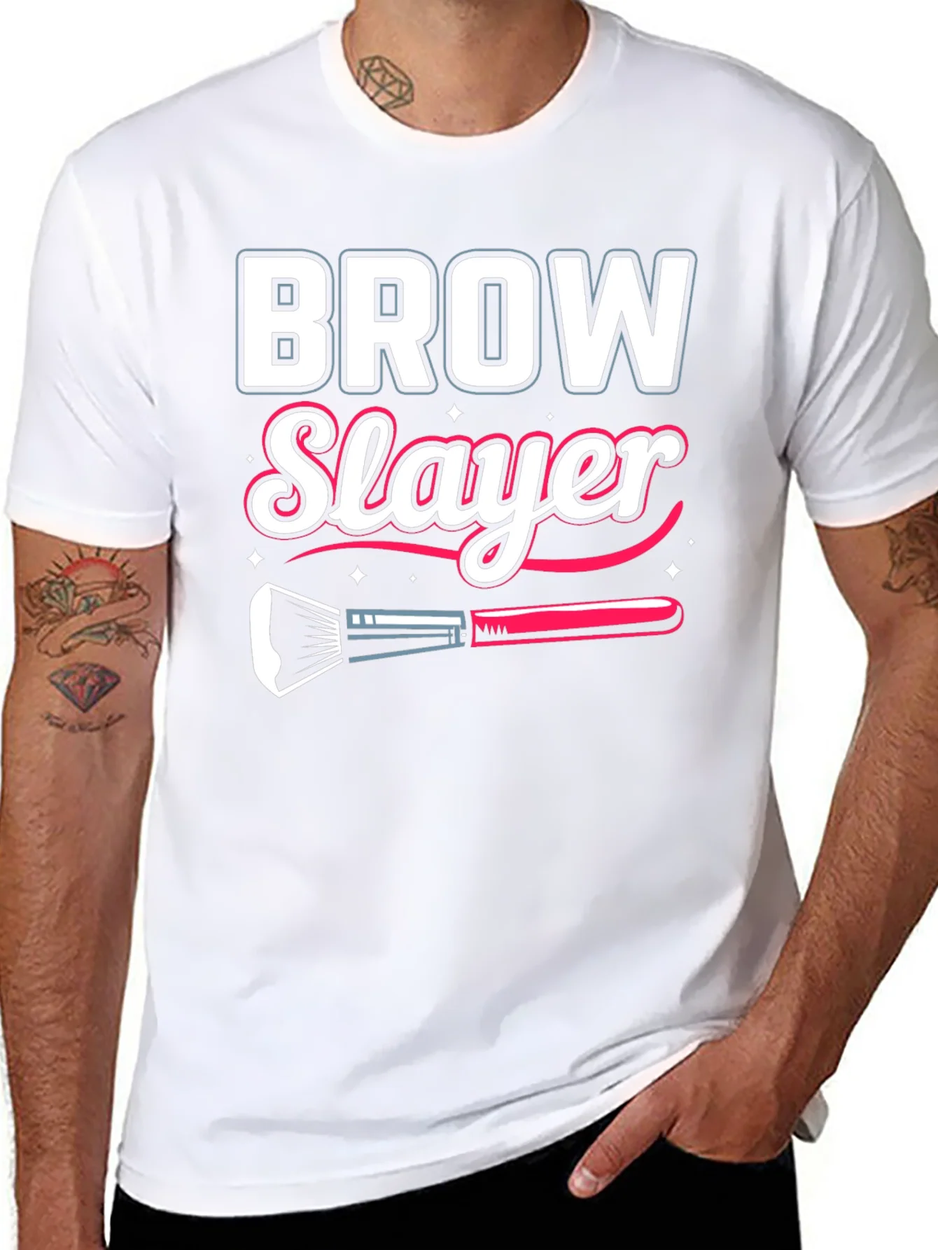 Brow Slayer T-Shirt - Makeup Artist Gift