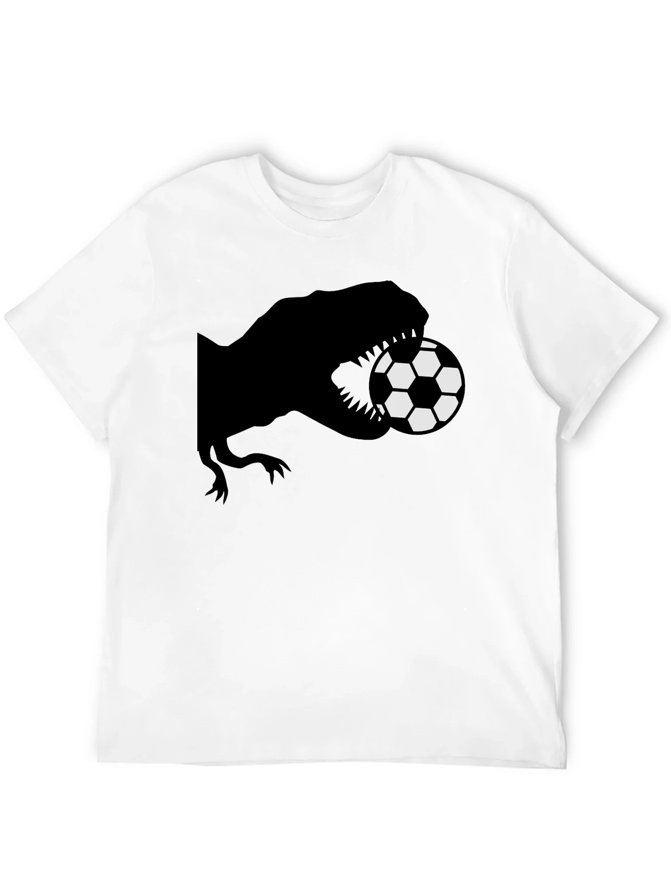Dinosaur Soccer T-Shirt - Unique Graphic Tee