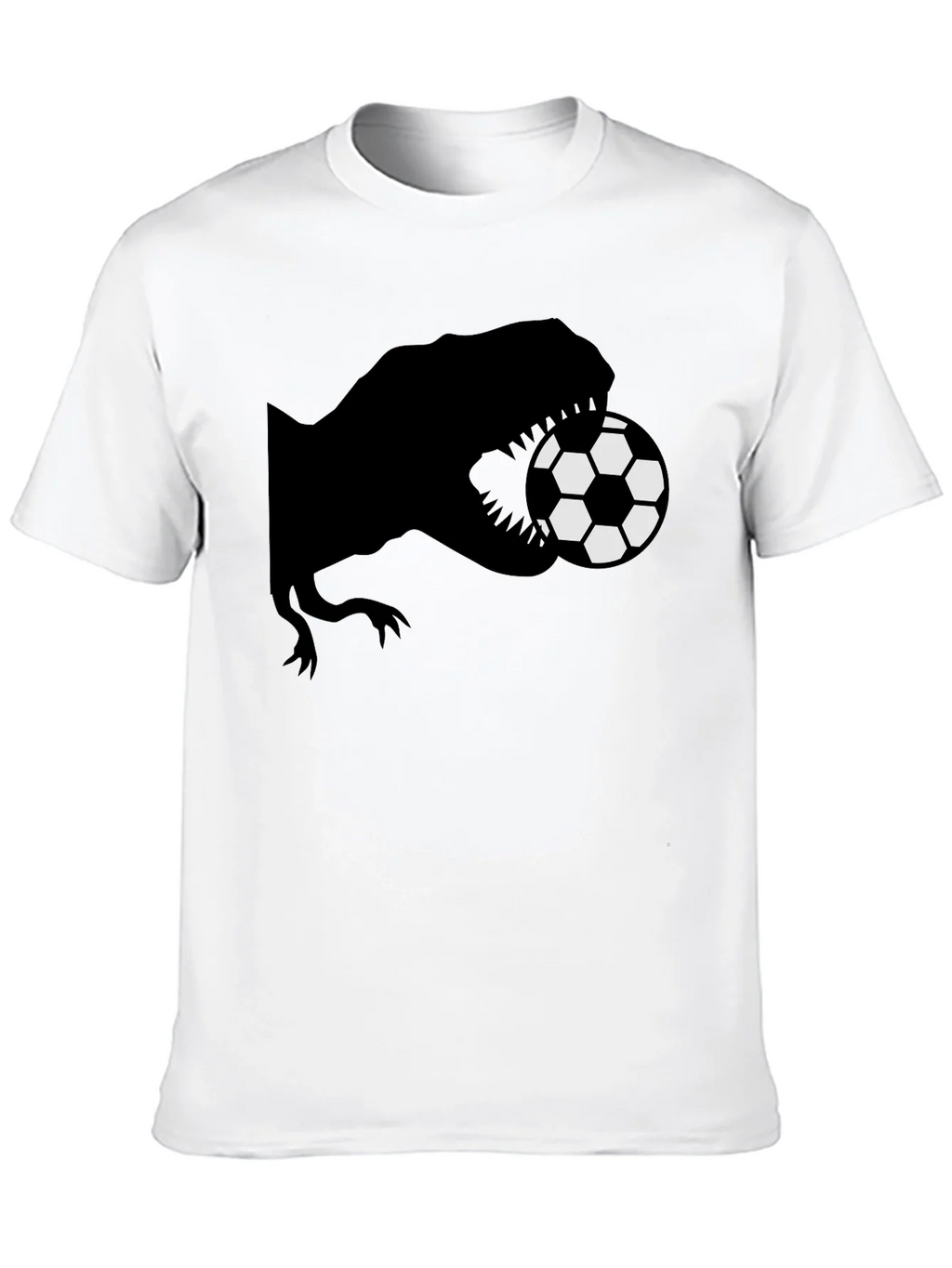 Dinosaur Soccer T-Shirt - Unique Graphic Tee