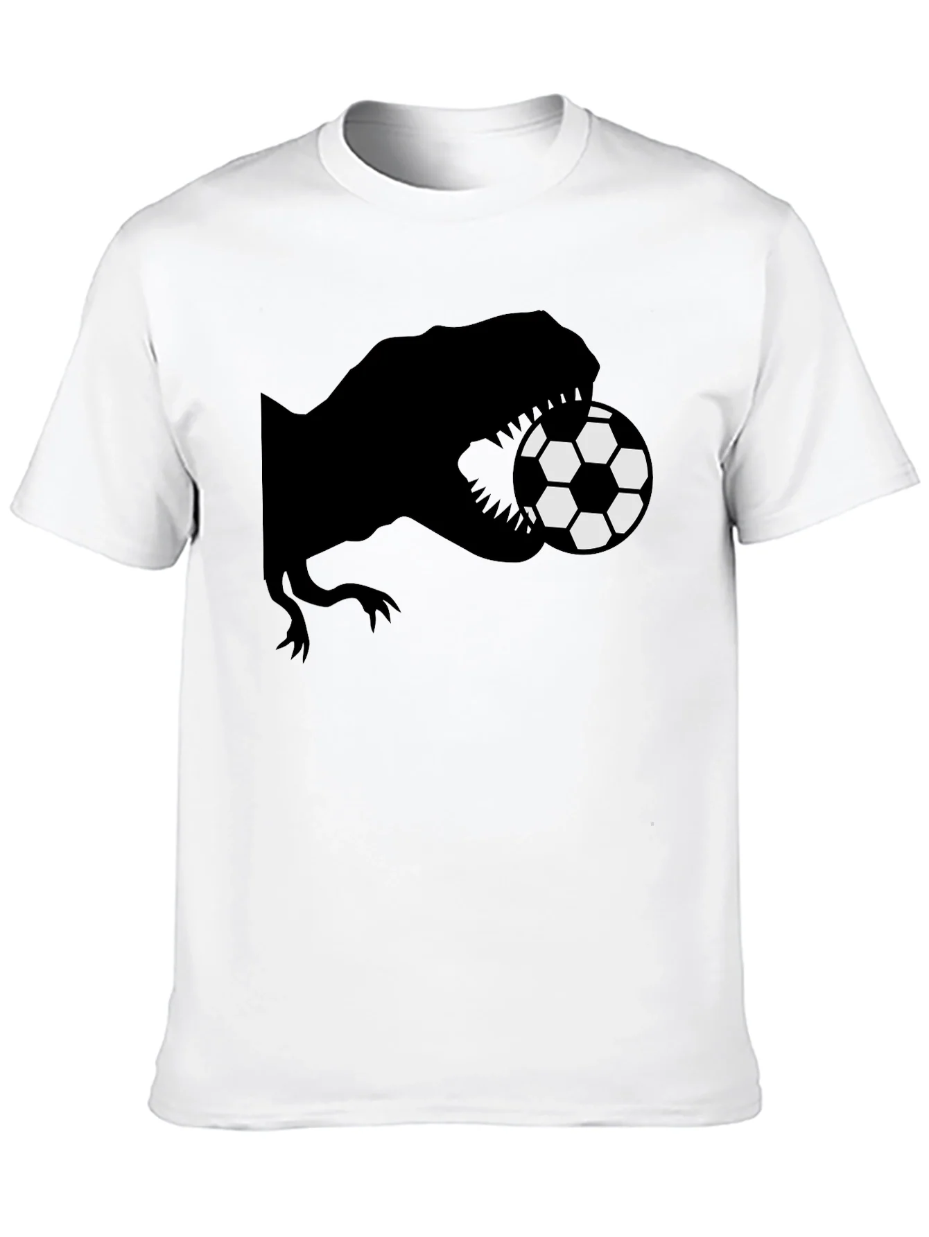 Dinosaur Soccer T-Shirt - Unique Graphic Tee
