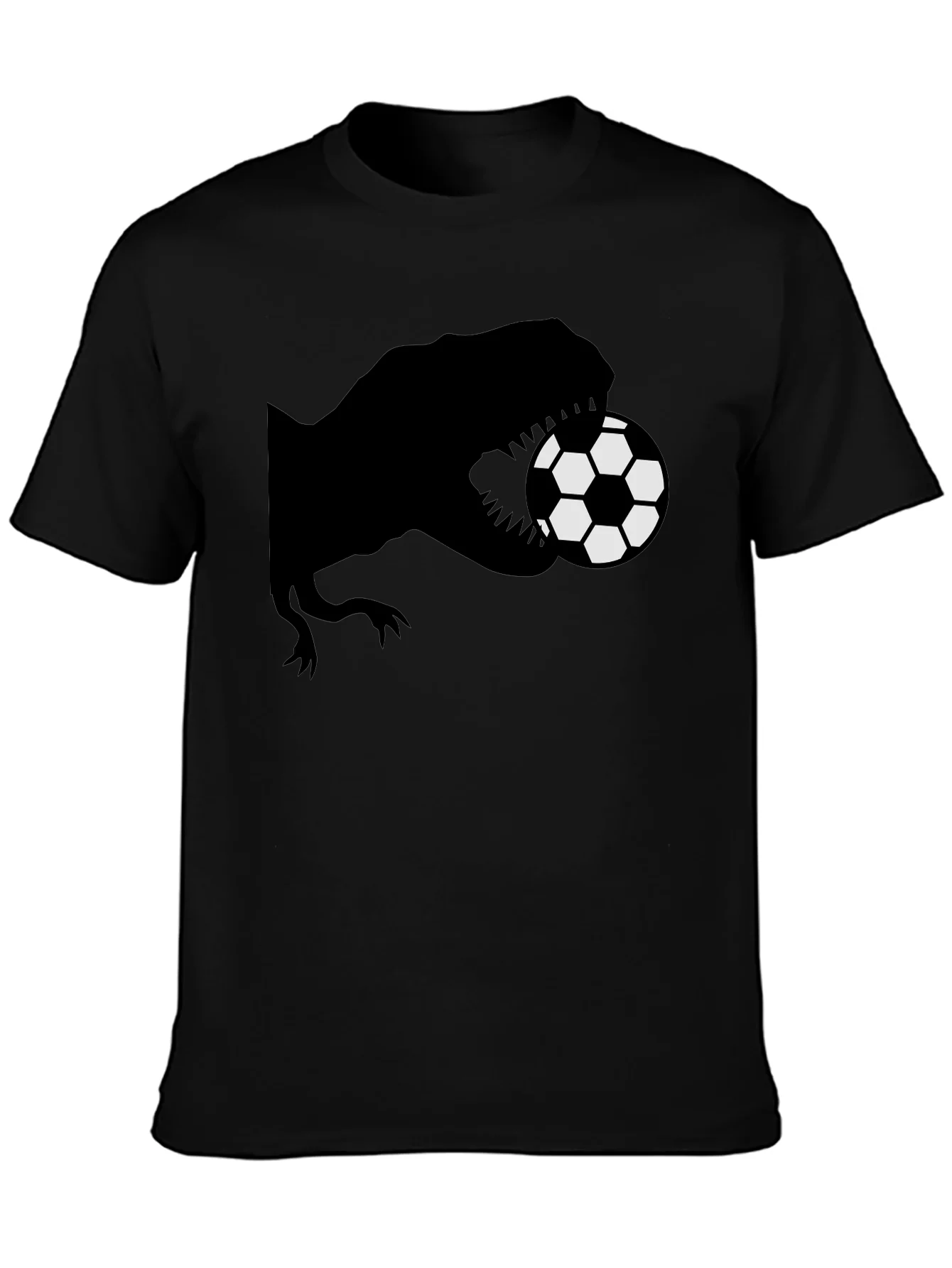 Dinosaur Soccer T-Shirt - Unique Graphic Tee