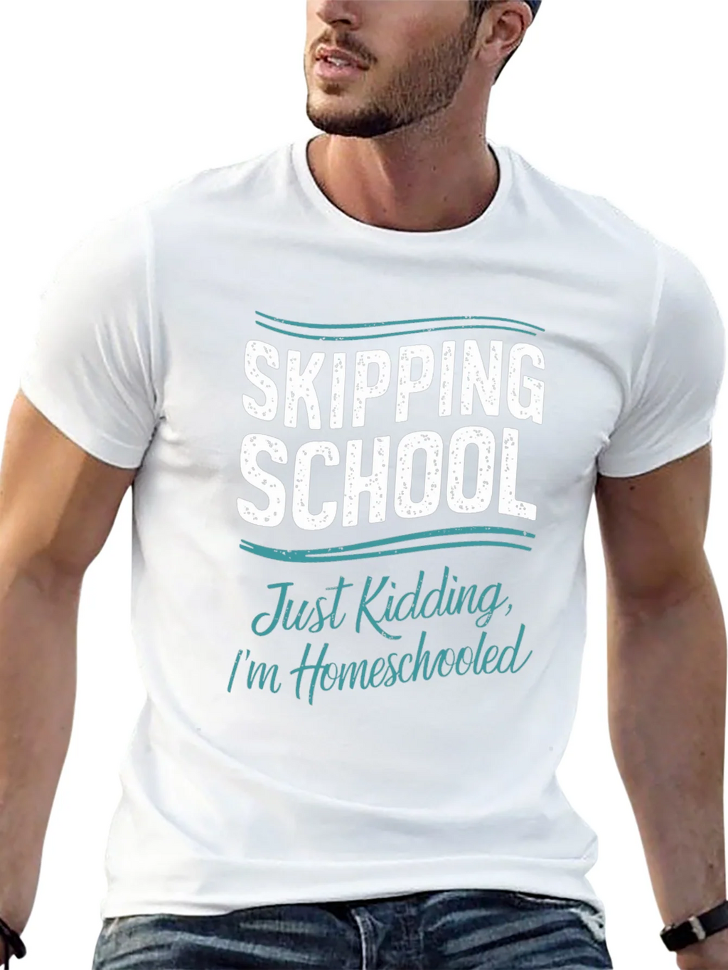 Skipping School Homeschooled T-Shirt
