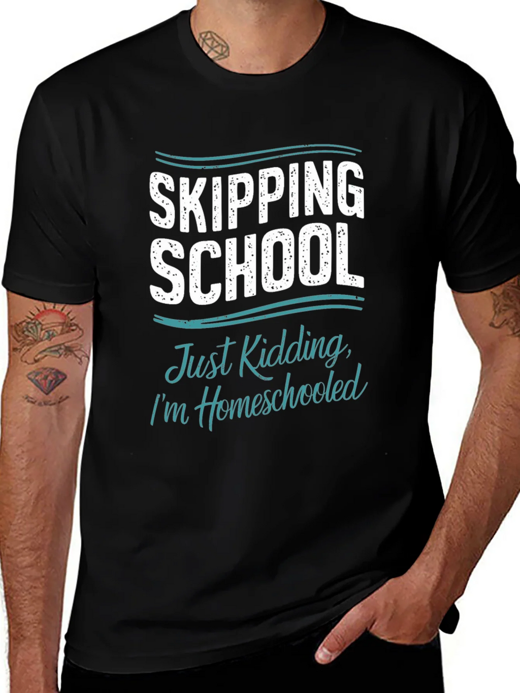 Skipping School Homeschooled T-Shirt
