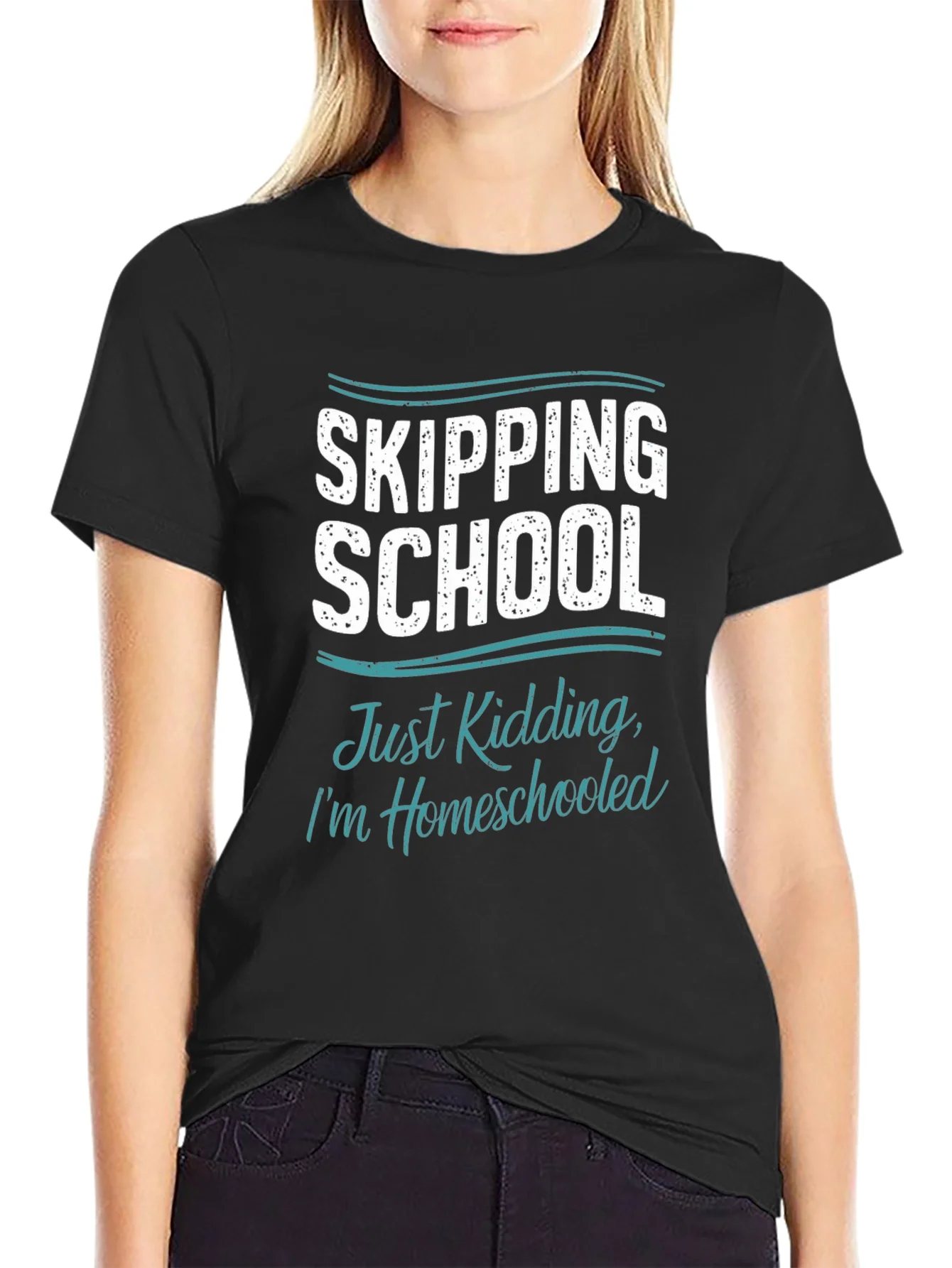 Skipping School Homeschooled T-Shirt