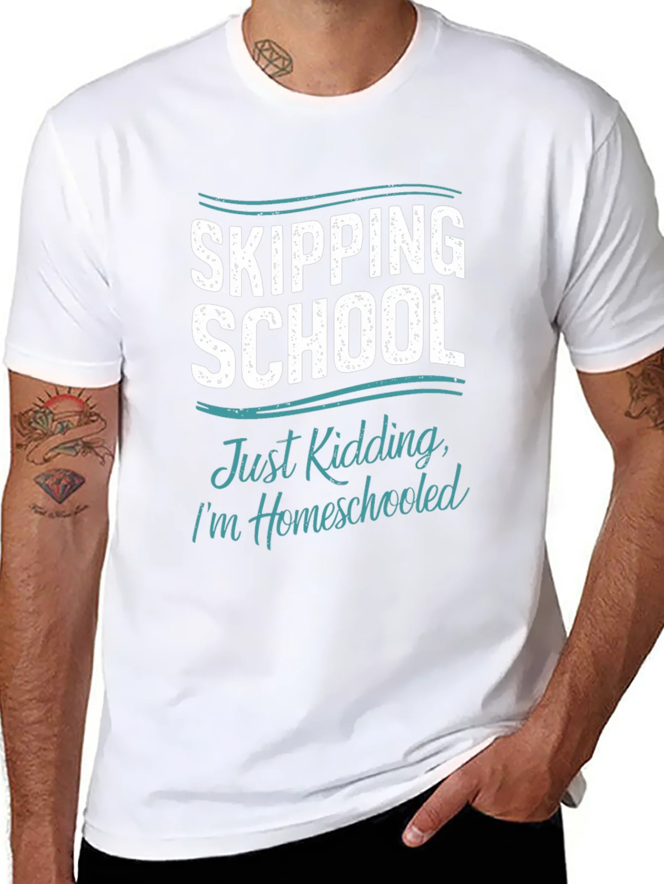 Skipping School Homeschooled T-Shirt