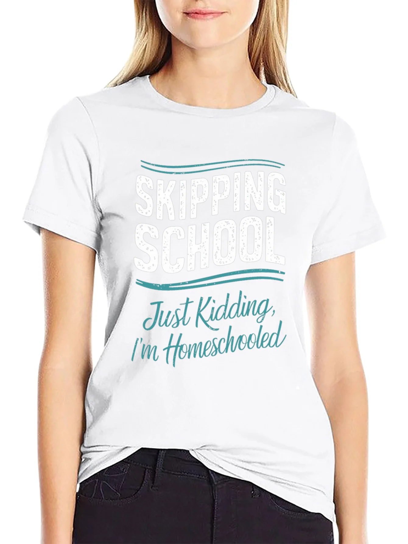 Skipping School Homeschooled T-Shirt