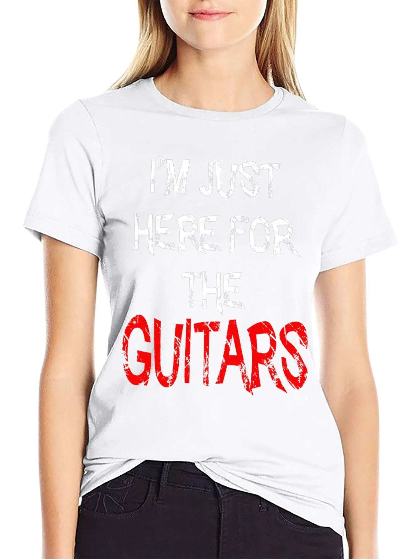 Im Just Here For The Guitars T-Shirt