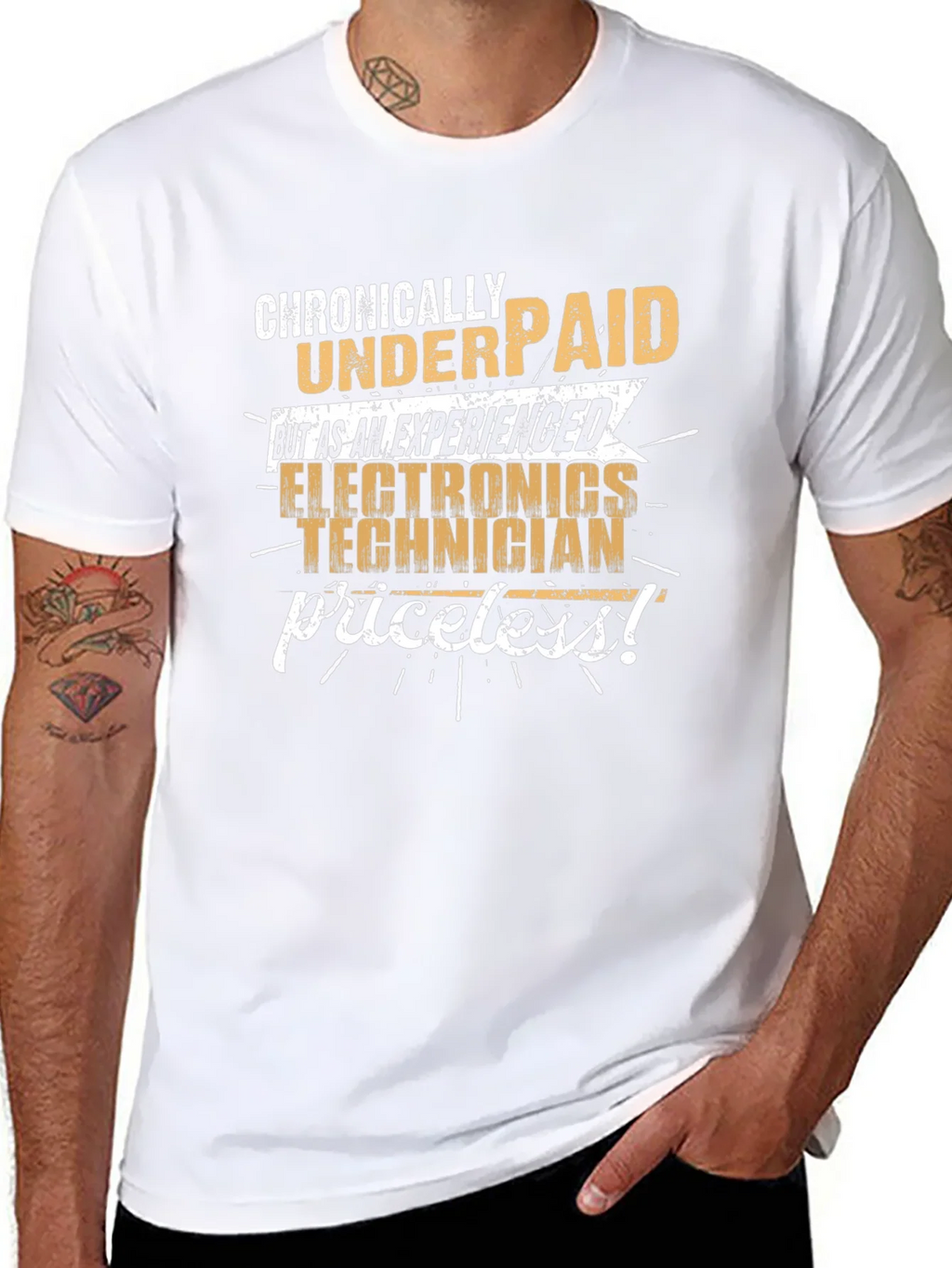 Chronically Underpaid Electronics Technician T-Shirt