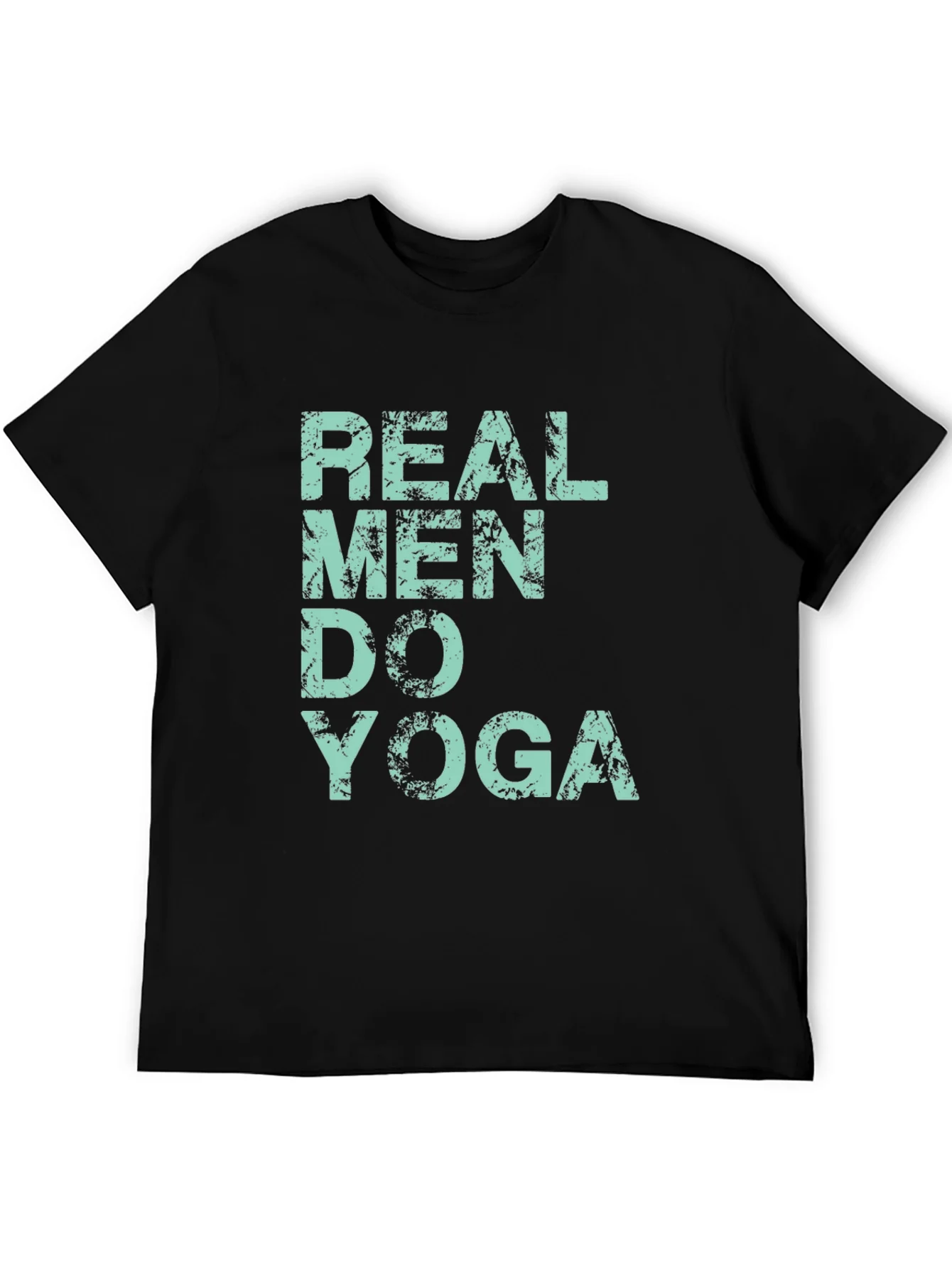 Real Men Do Yoga Graphic Tee