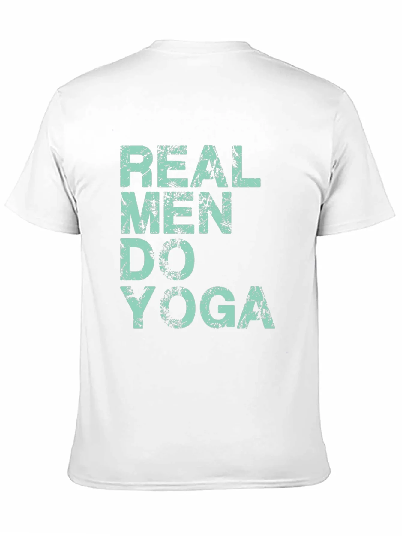 Real Men Do Yoga Graphic Tee