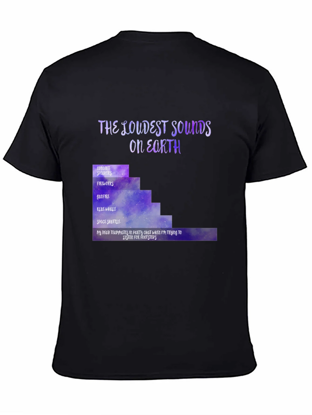 The Loudest Sounds on Earth Graphic Tee