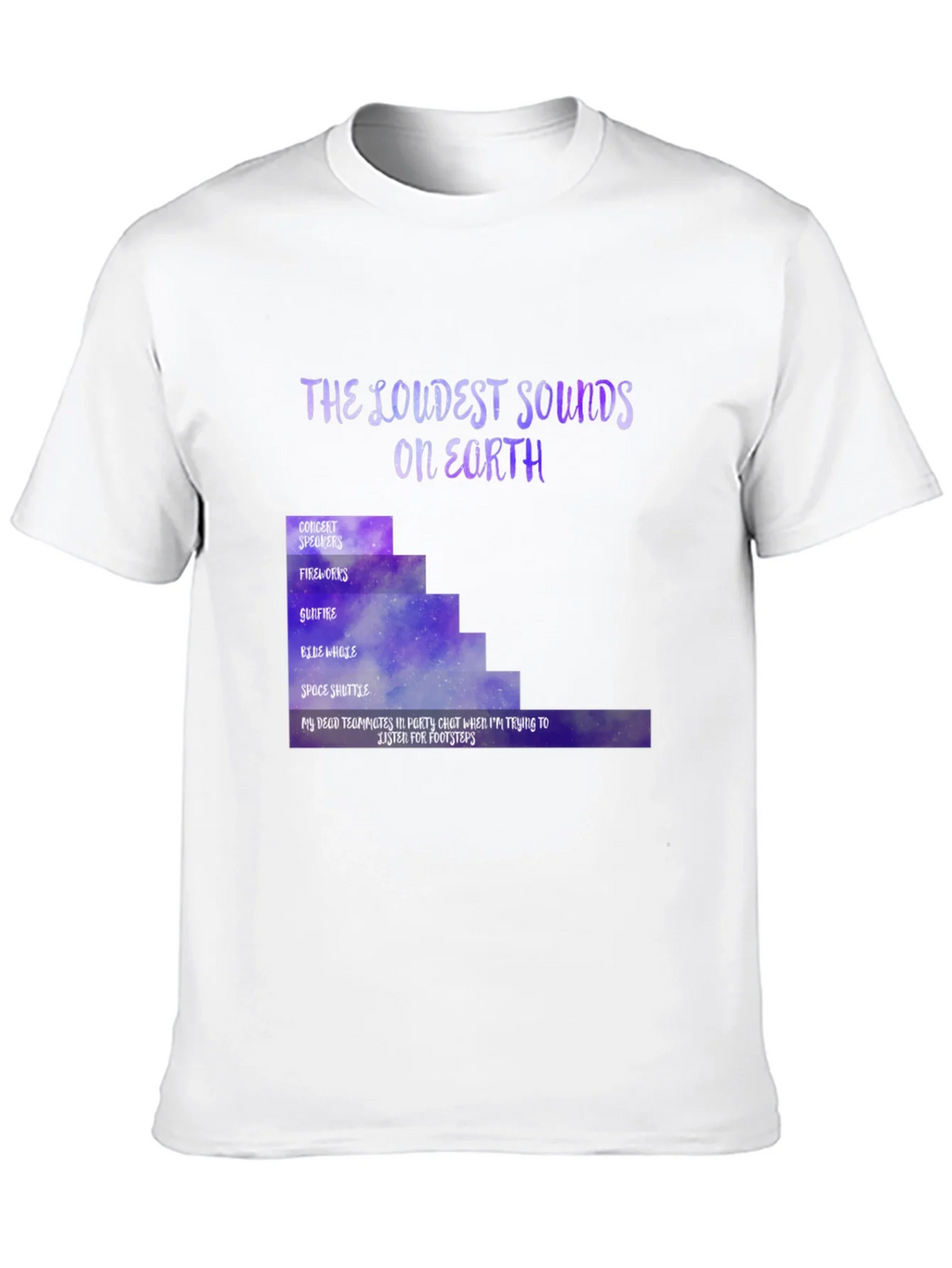 The Loudest Sounds on Earth Graphic Tee