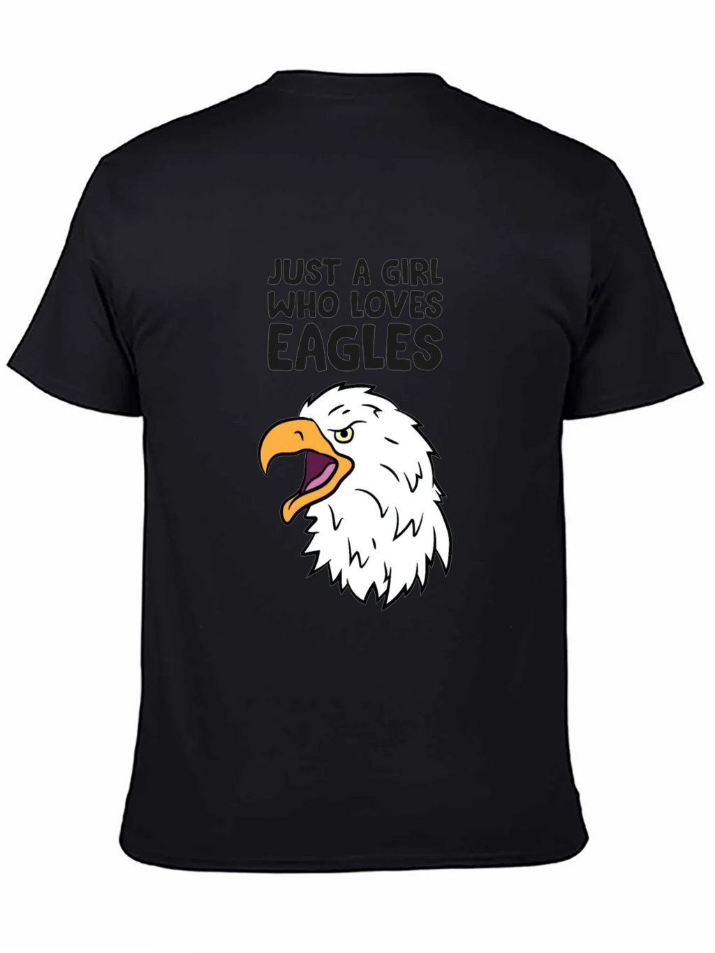 Just a Girl Who Loves Eagles T-Shirt