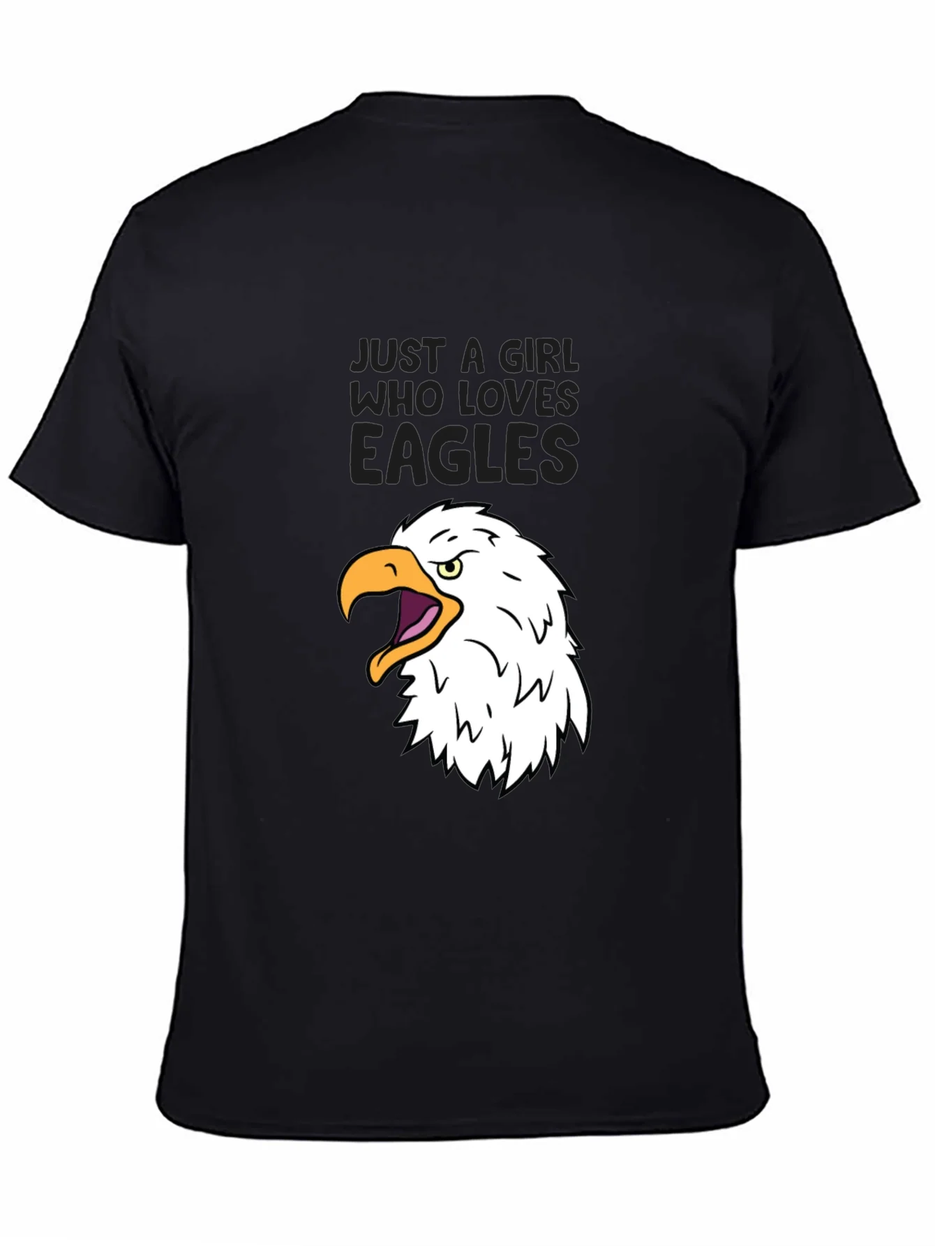 Just a Girl Who Loves Eagles T-Shirt