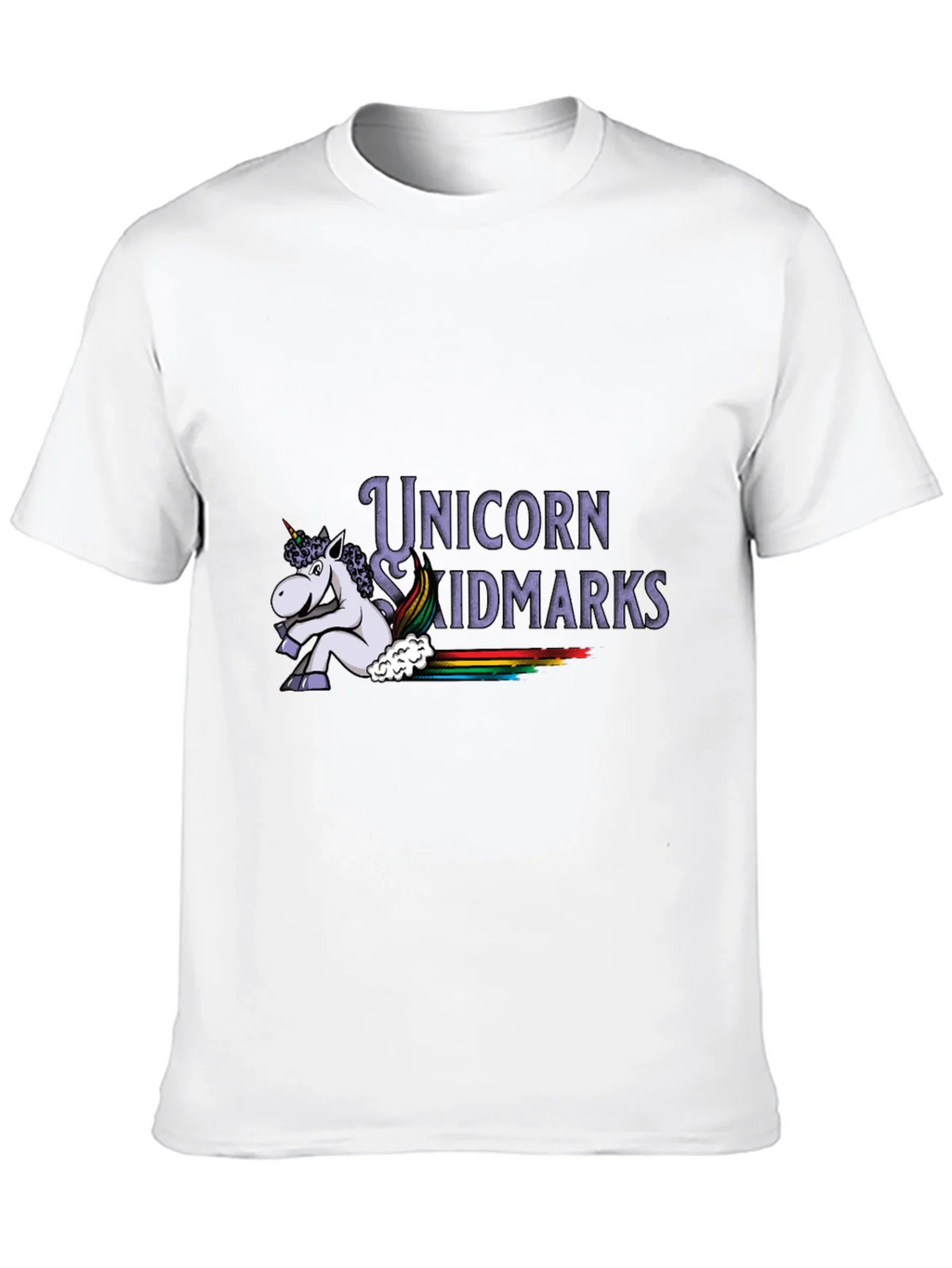 Unicorn Skidmarks Graphic T-Shirt