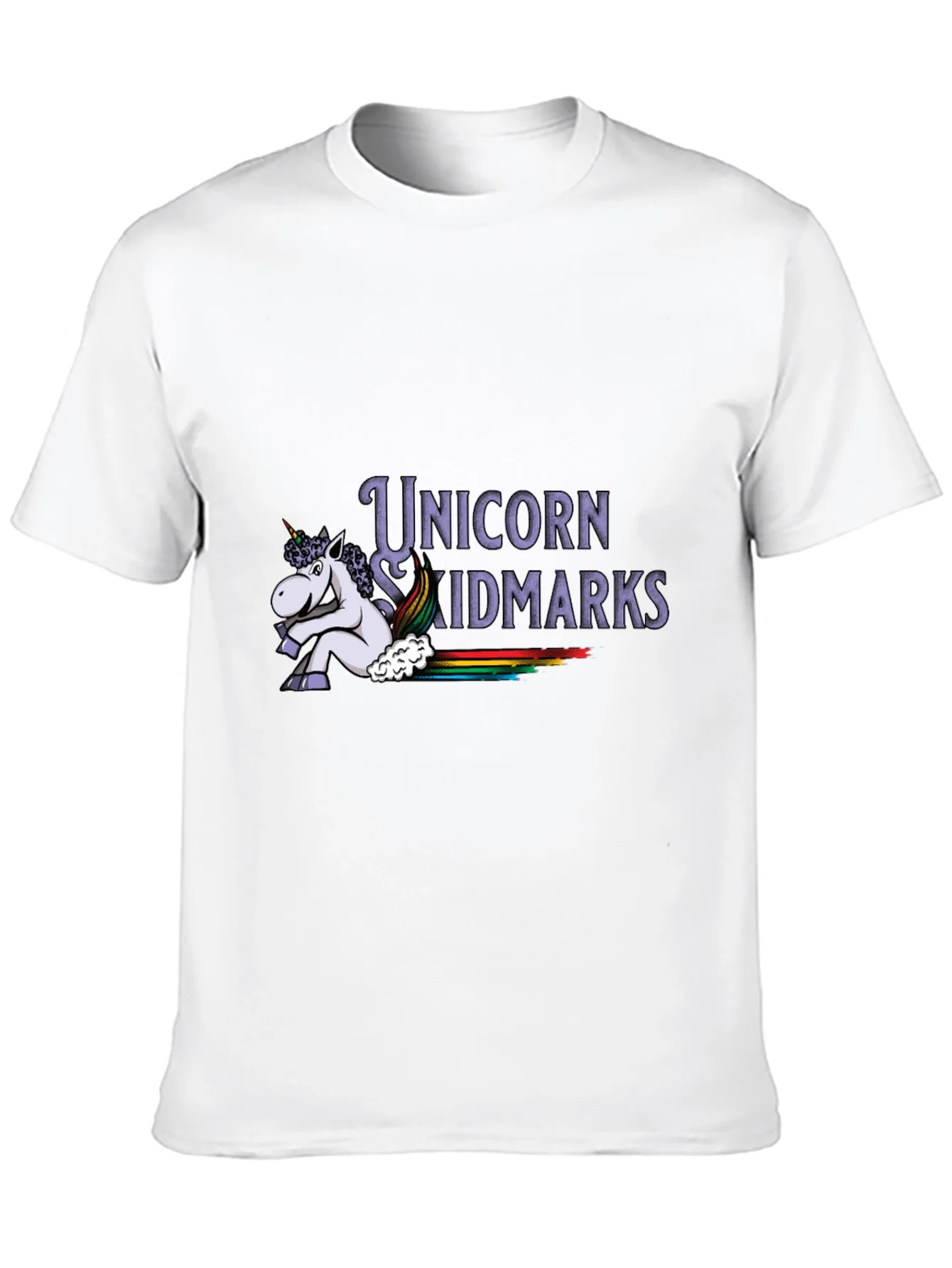 Unicorn Skidmarks Graphic T-Shirt