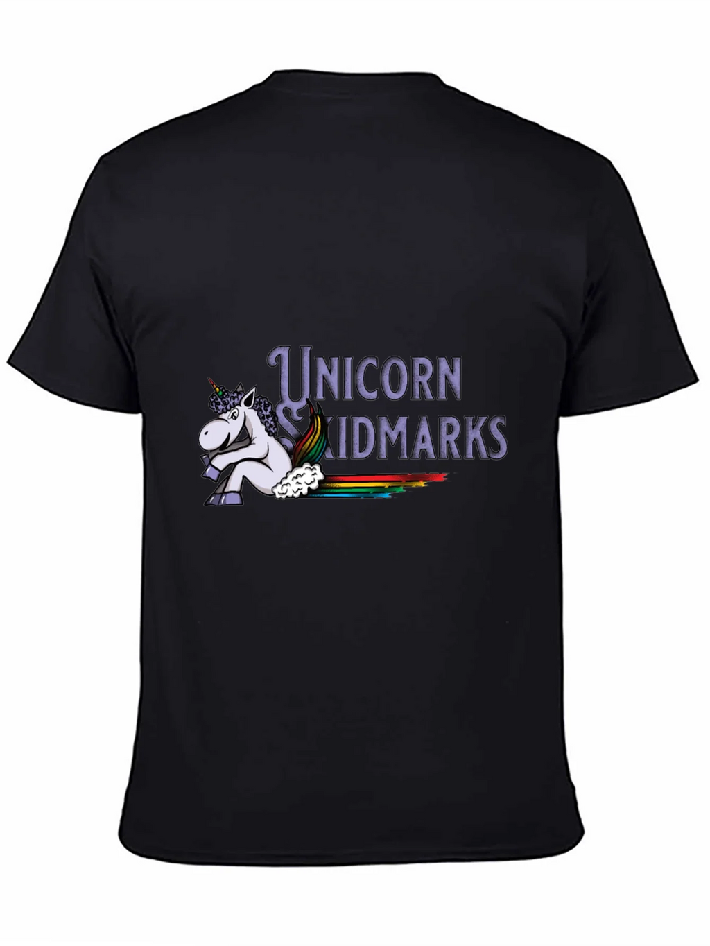 Unicorn Skidmarks Graphic T-Shirt