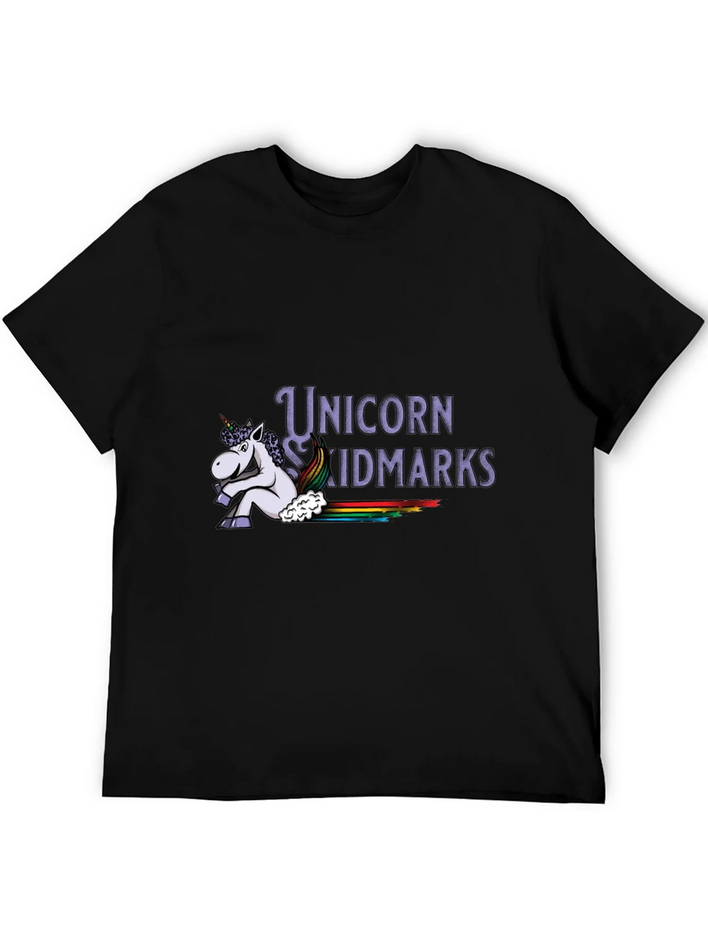 Unicorn Skidmarks Graphic T-Shirt