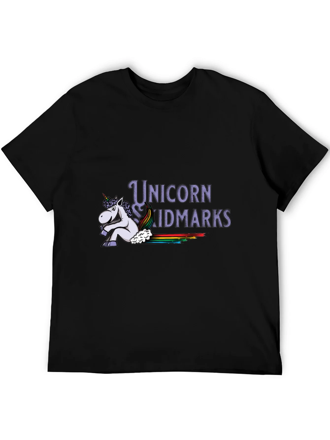 Unicorn Skidmarks Graphic T-Shirt