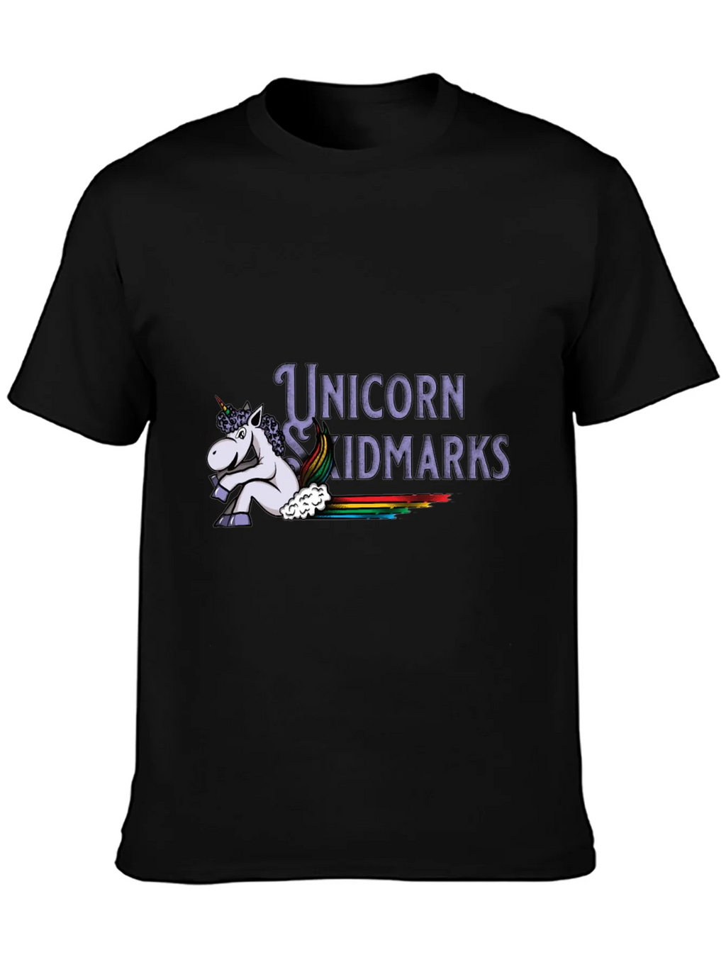 Unicorn Skidmarks Graphic T-Shirt