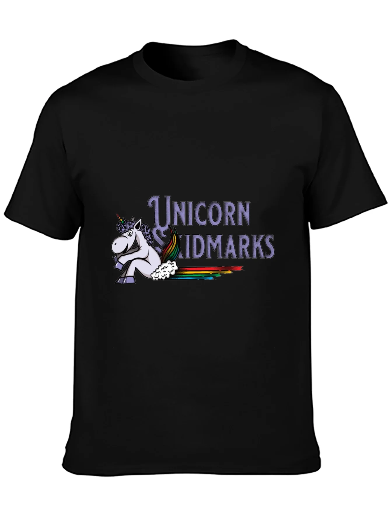 Unicorn Skidmarks Graphic T-Shirt