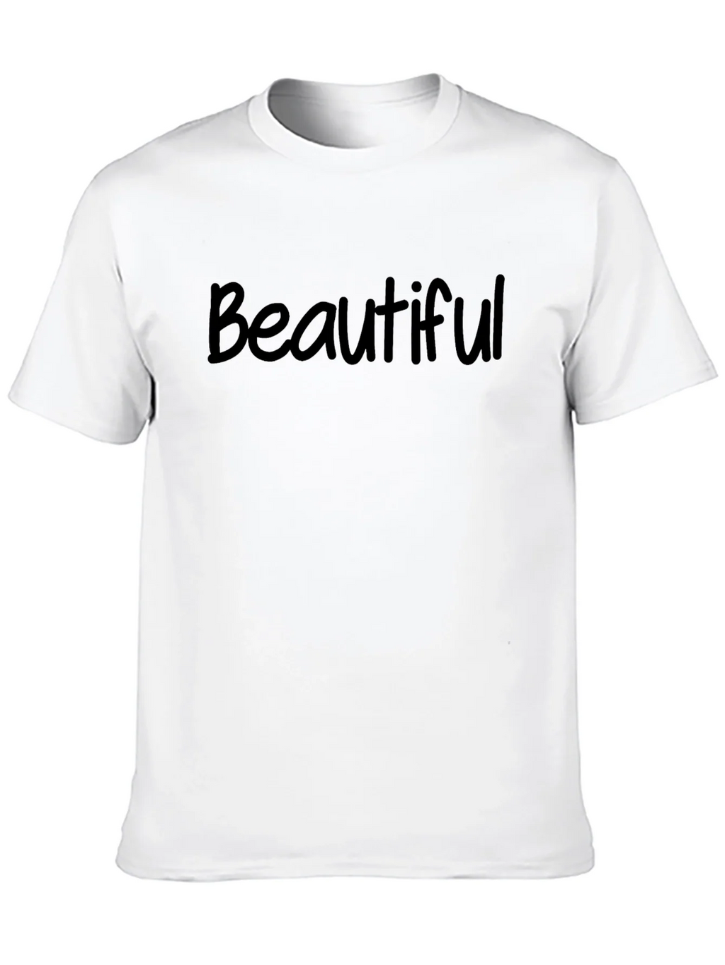 Beautiful Black T-Shirt - Stylish Casual Wear