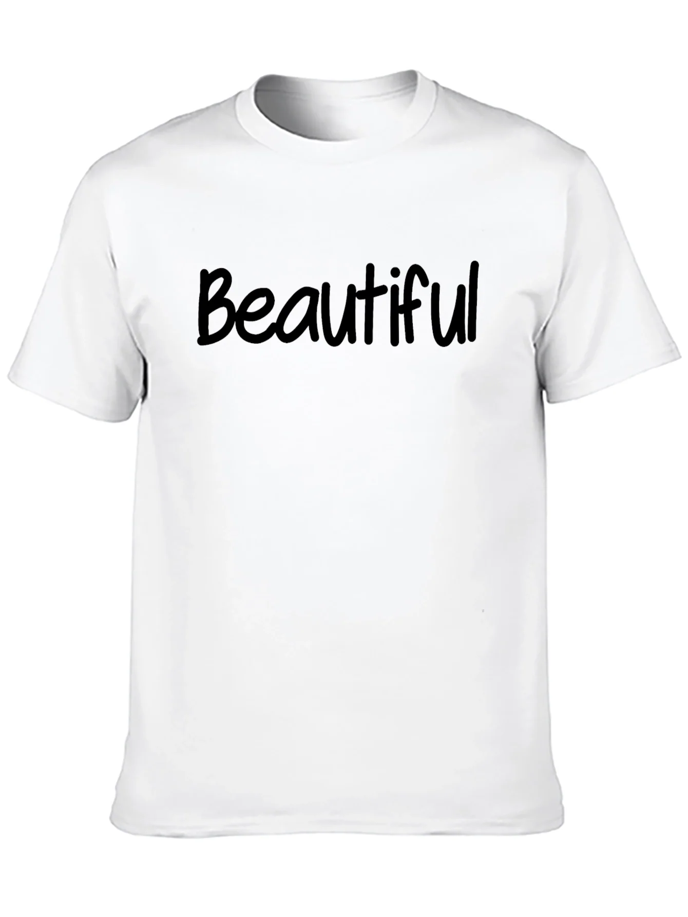 Beautiful Black T-Shirt - Stylish Casual Wear
